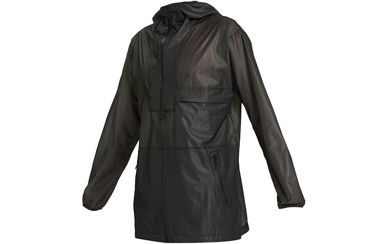 Men's Y-3 SS21 Nylon waterproof Jacket Black GV6086 - 2