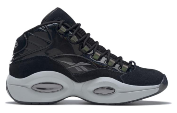 Reebok Question Mid x Panini 'Black Pulsar Prizm' HQ4135 - 2