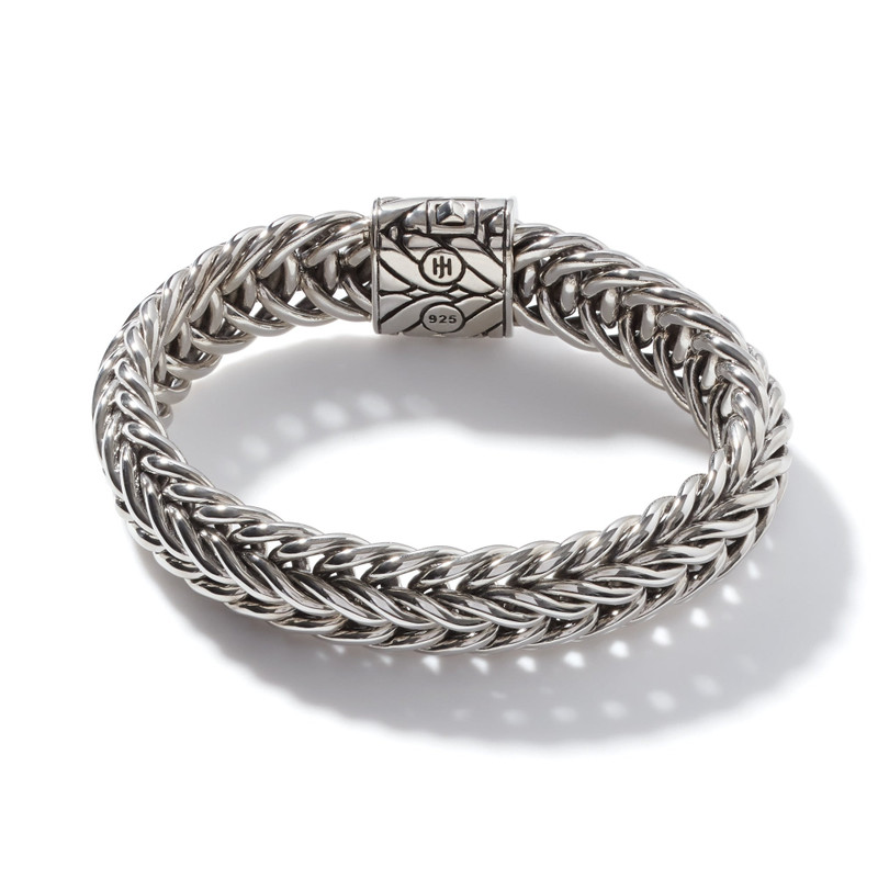 Icon Chevron Bracelet, Sterling Silver, 15MM 4
