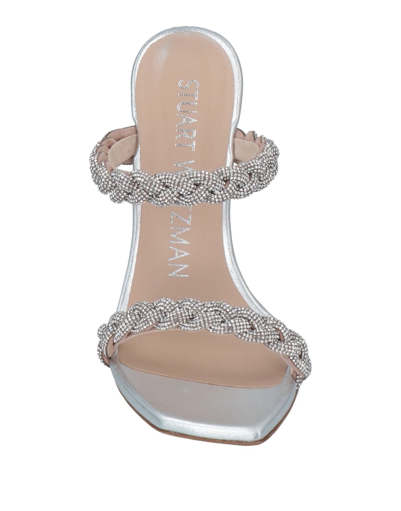 Silver Women's Sandals - 4