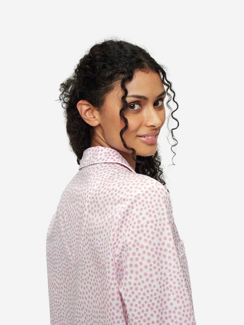 Women's Pyjamas Nelson 88 Cotton Batiste White - 5