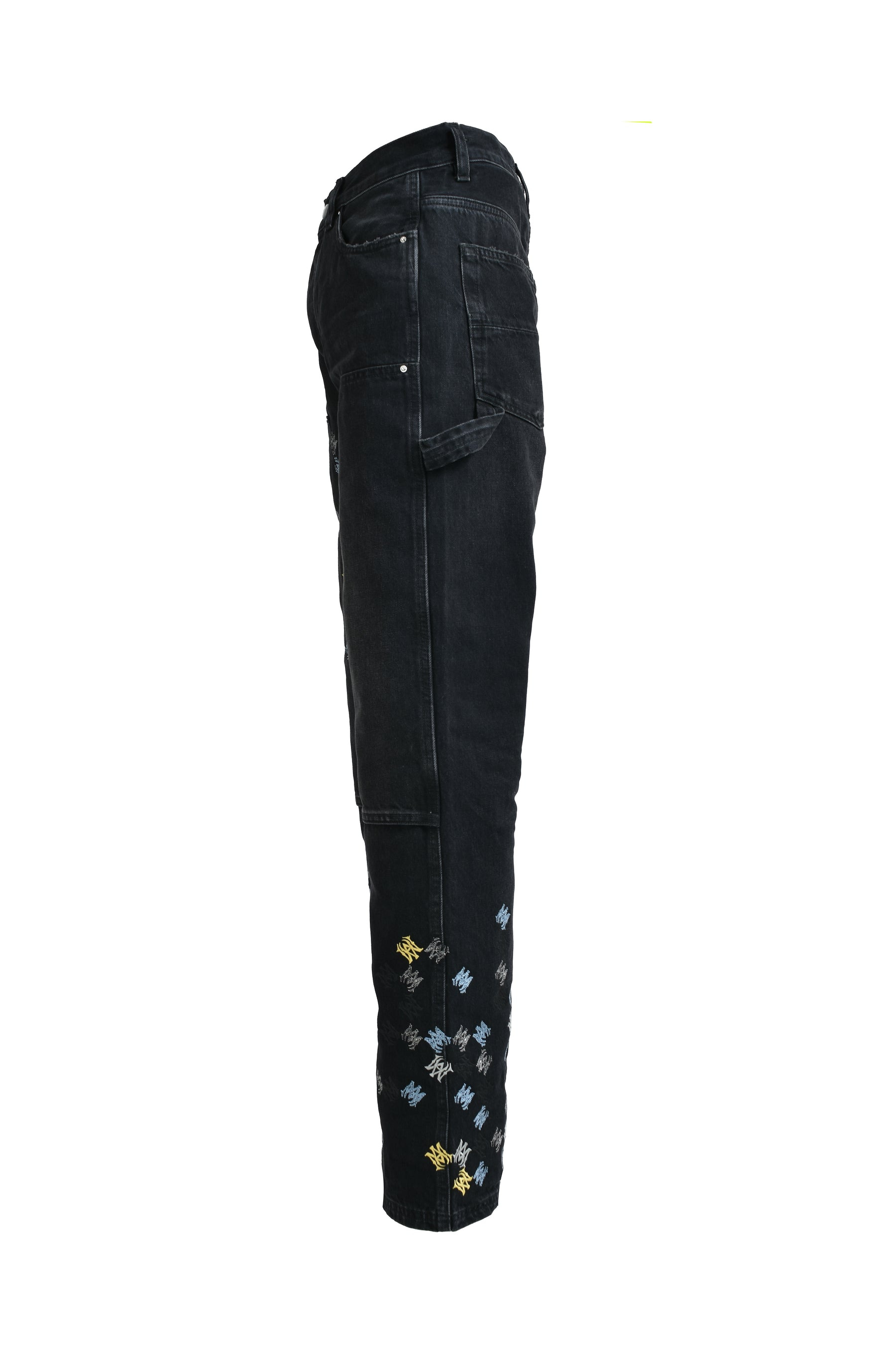 MA QUAD EMBROIDERED CARPENTER / BLK - 7