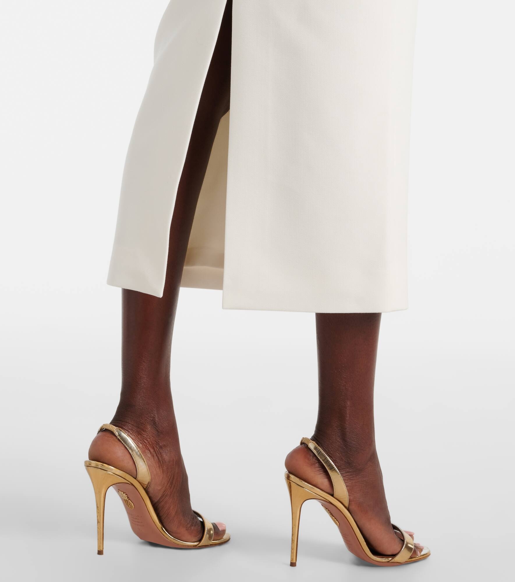 Crêpe pencil skirt - 5
