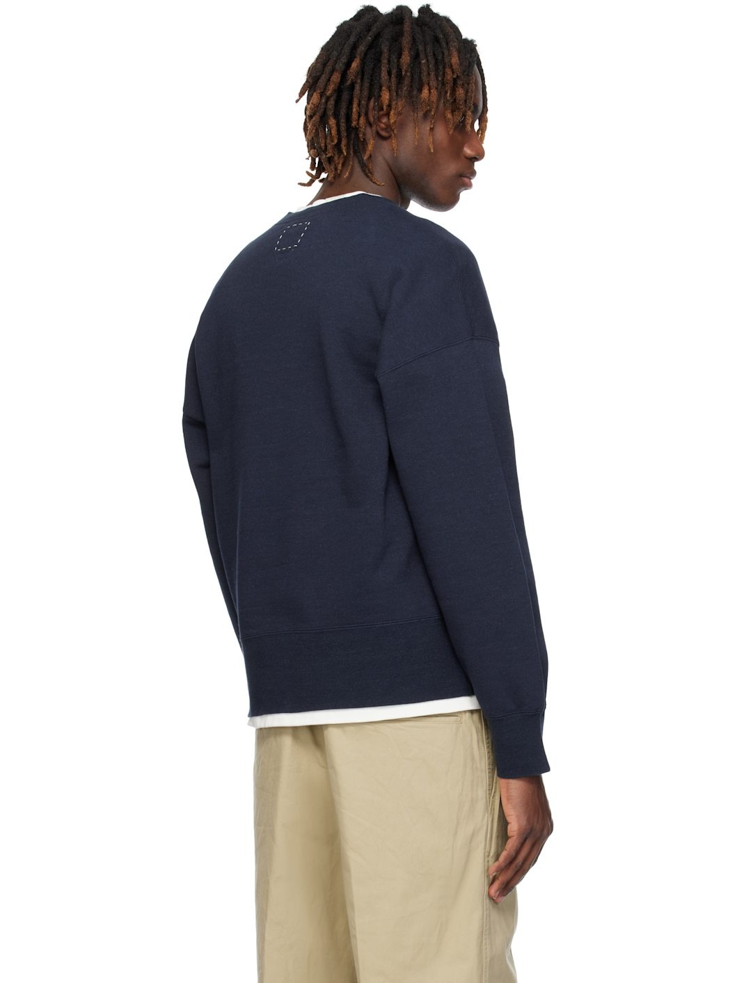 Navy Court L/S Sweatshirt - 3