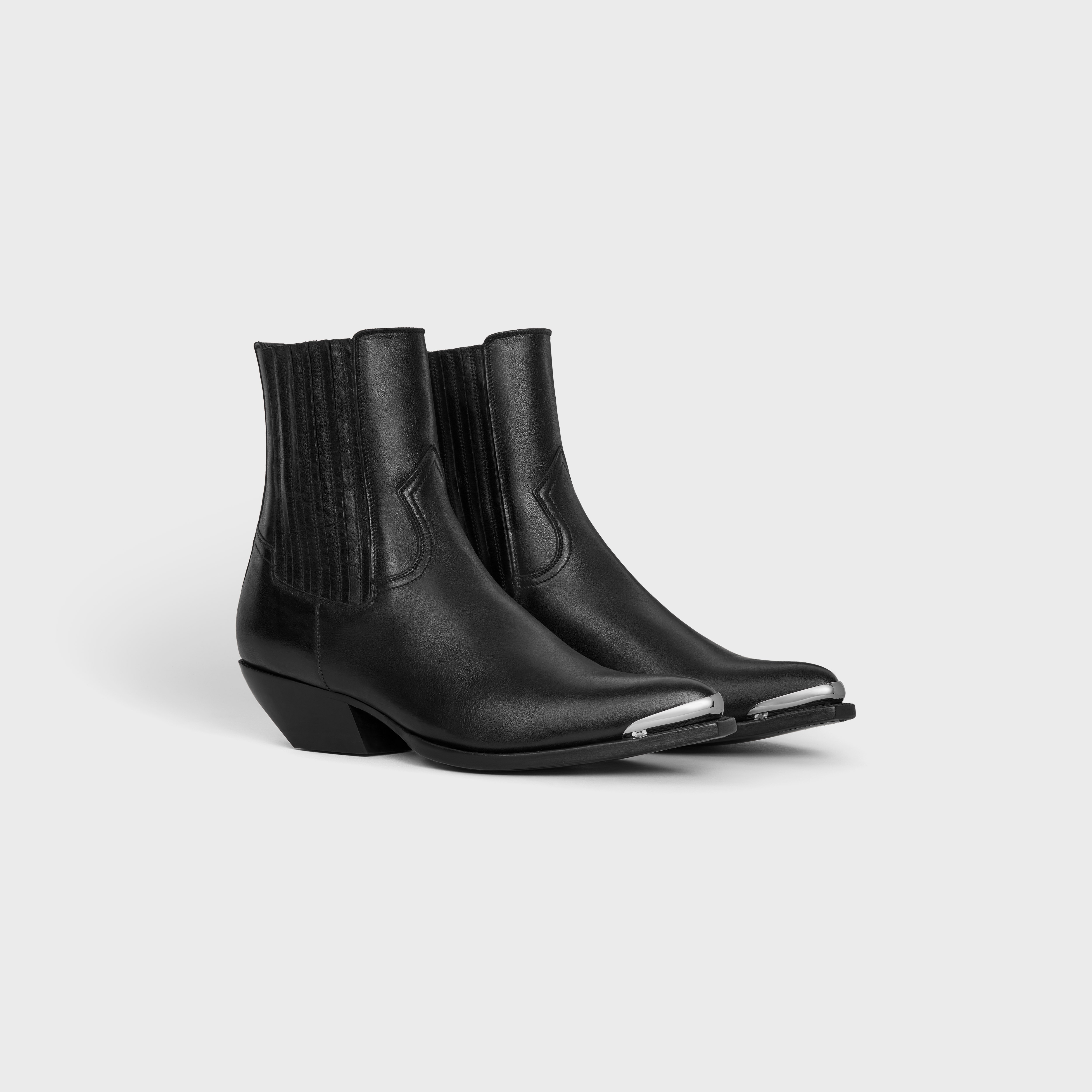 CRUISER BOOTS CHELSEA BOOT WITH METAL TOE in CALFSKIN - 2
