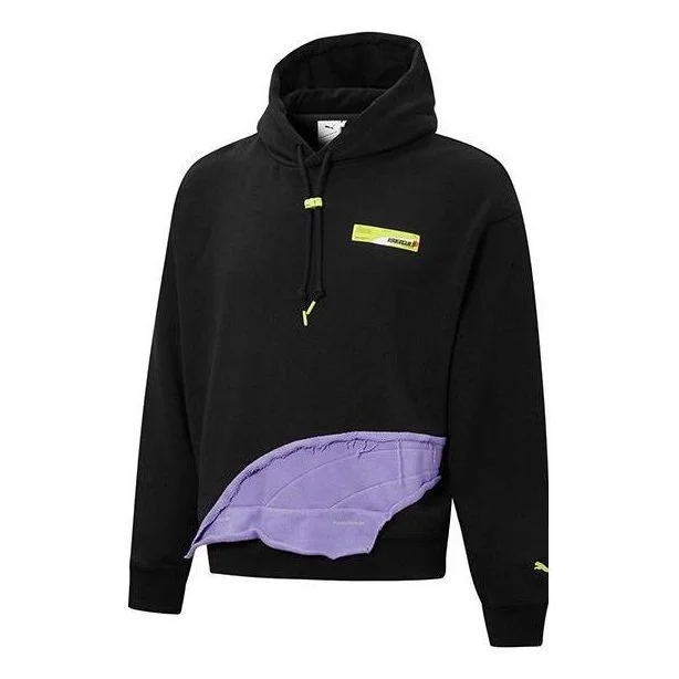 PUMA x Roaringwild Hoodie 'Black Purple' 532593-01 - 1