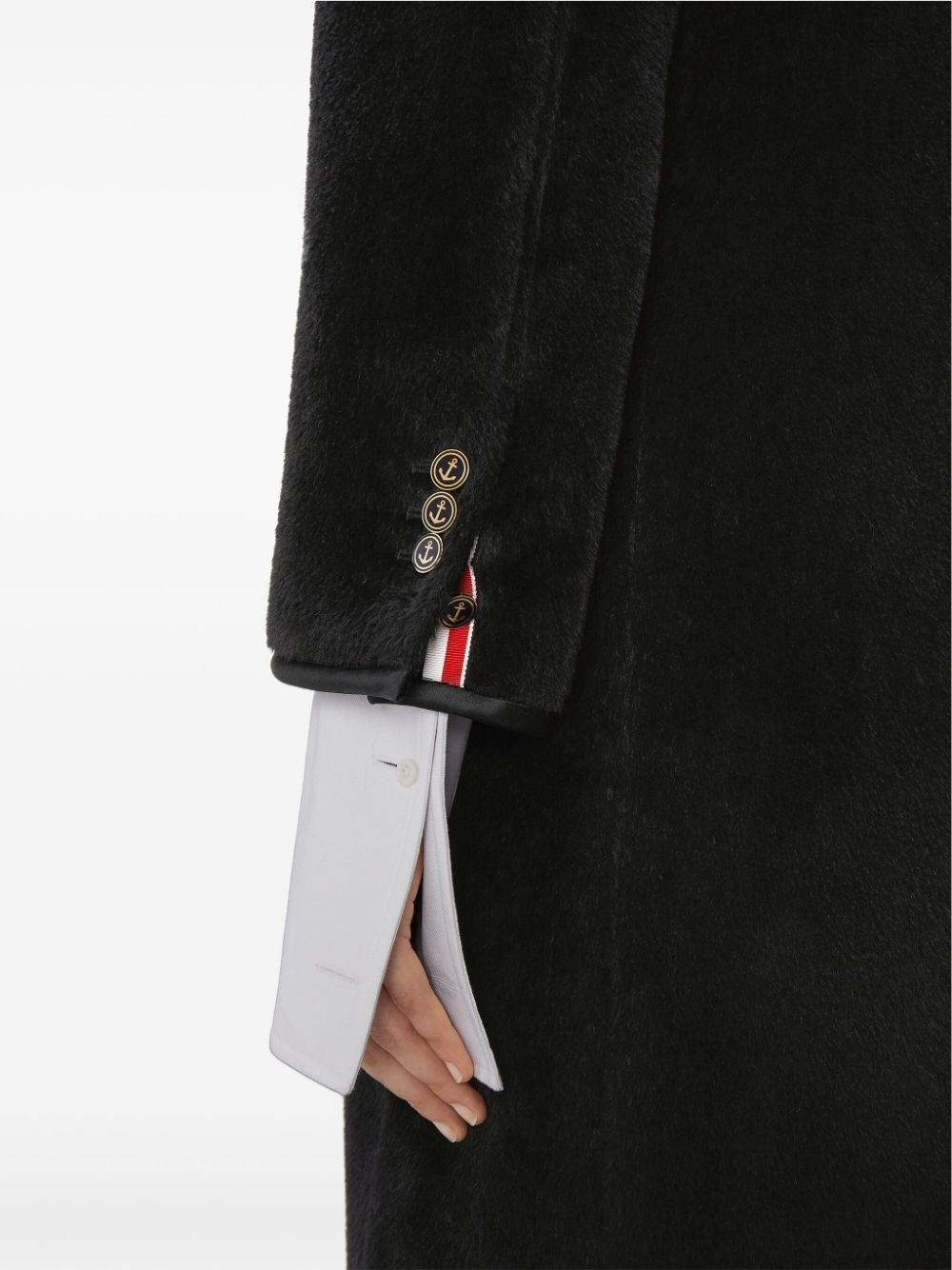 faux-fur coat - 5