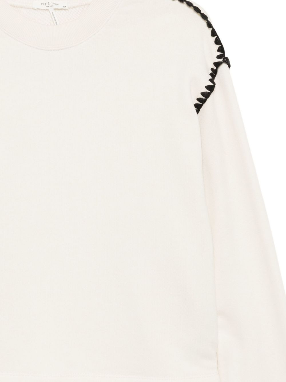 terry-blanket sweatshirt - 3