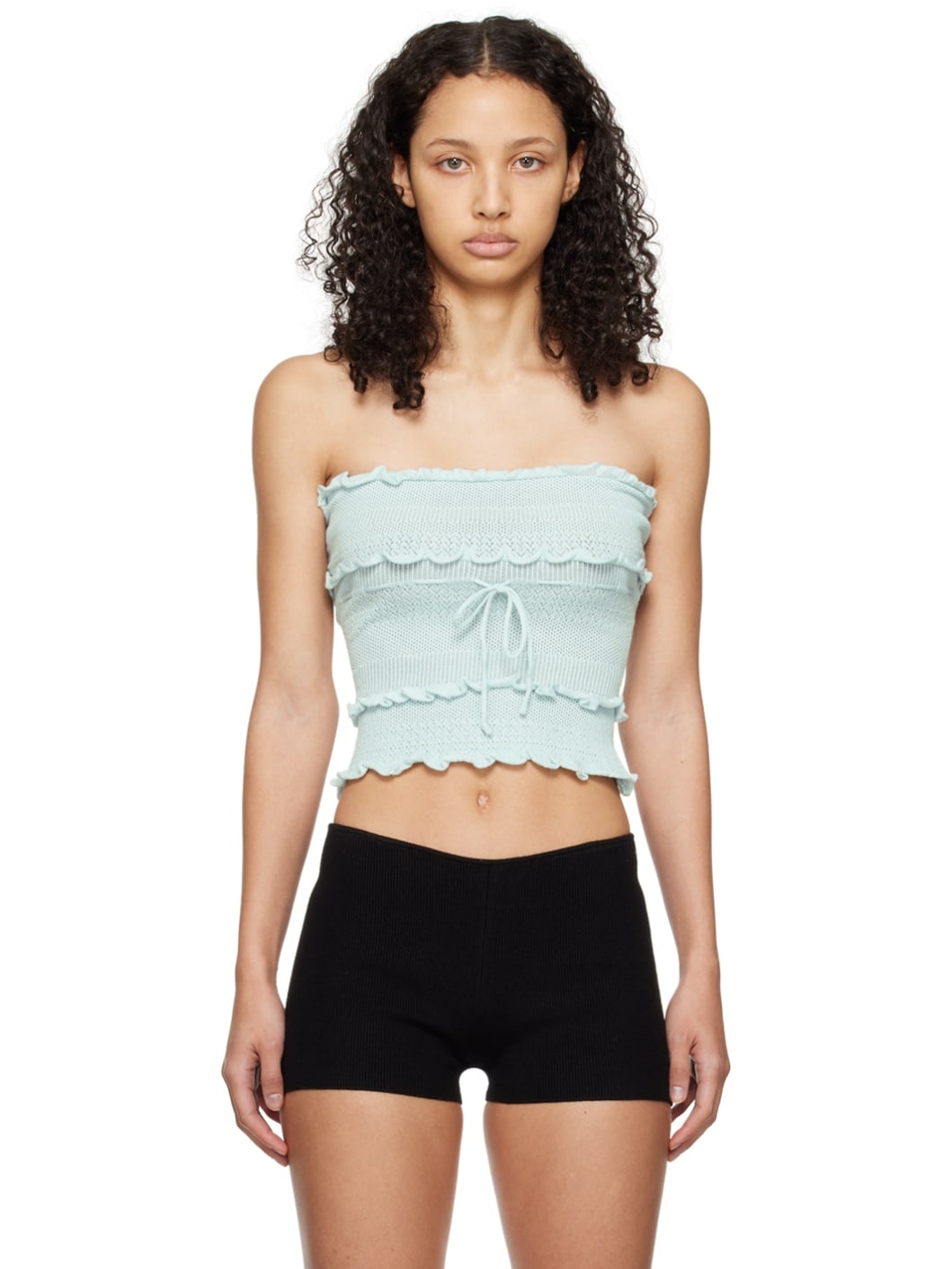 Blue Balena Tube Top - 1