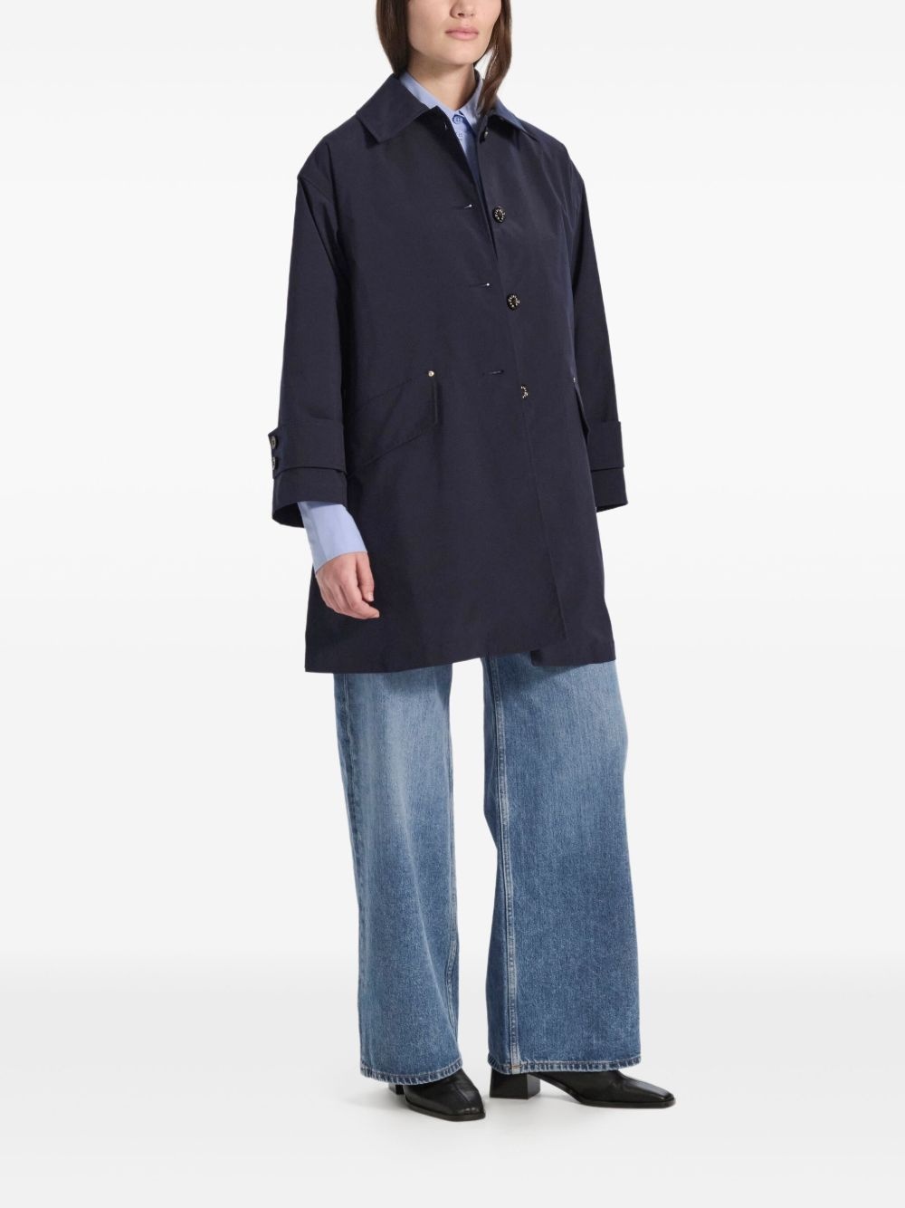 Humbie buttoned-up coat - 2