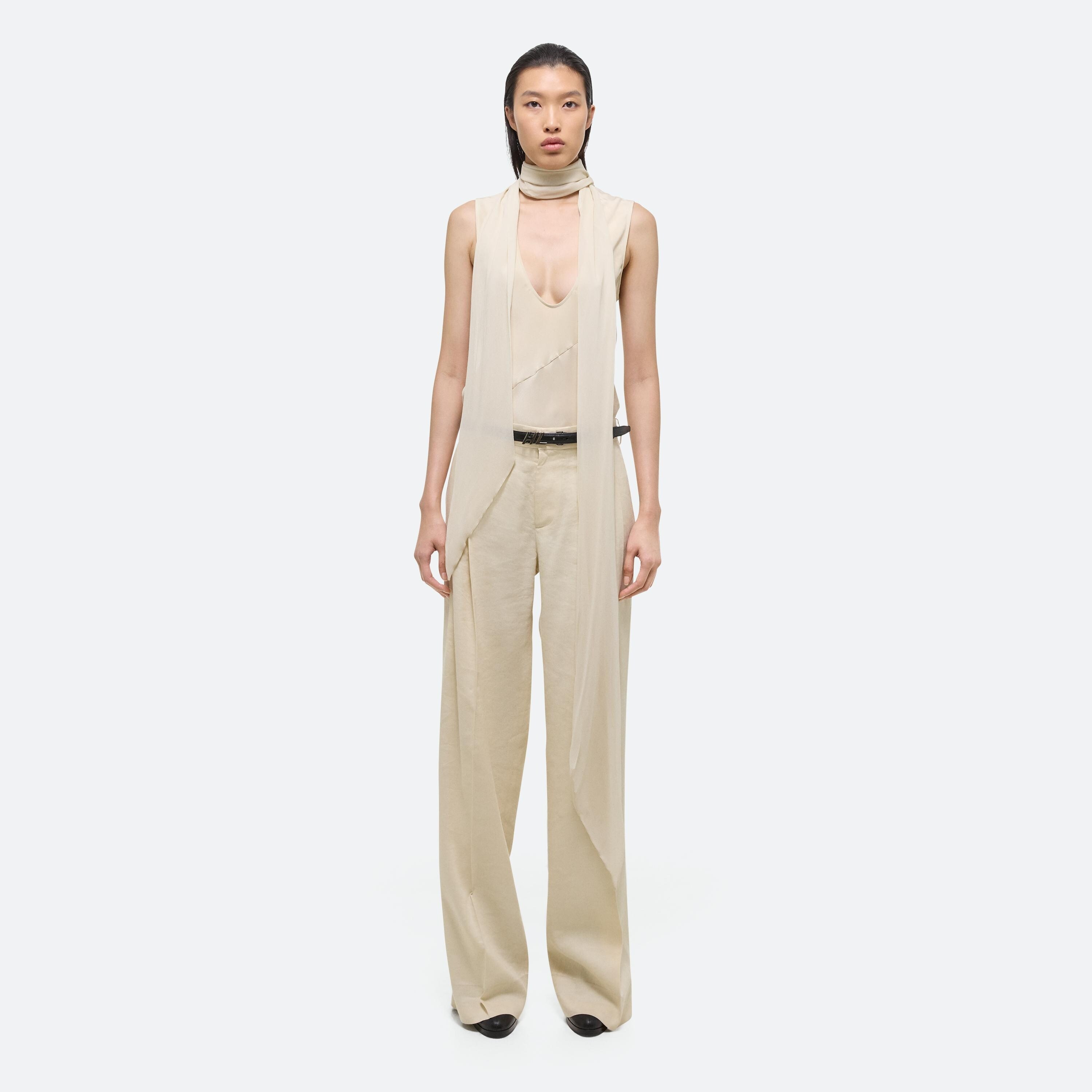 DOUBLE PLEATED PANTS - 3