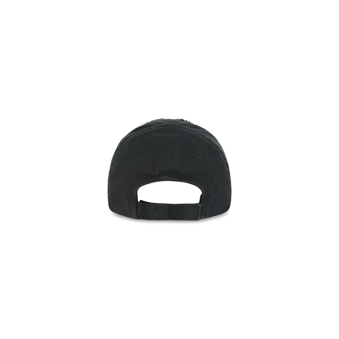 Bb Laser Destroyed Cap in Black - 3