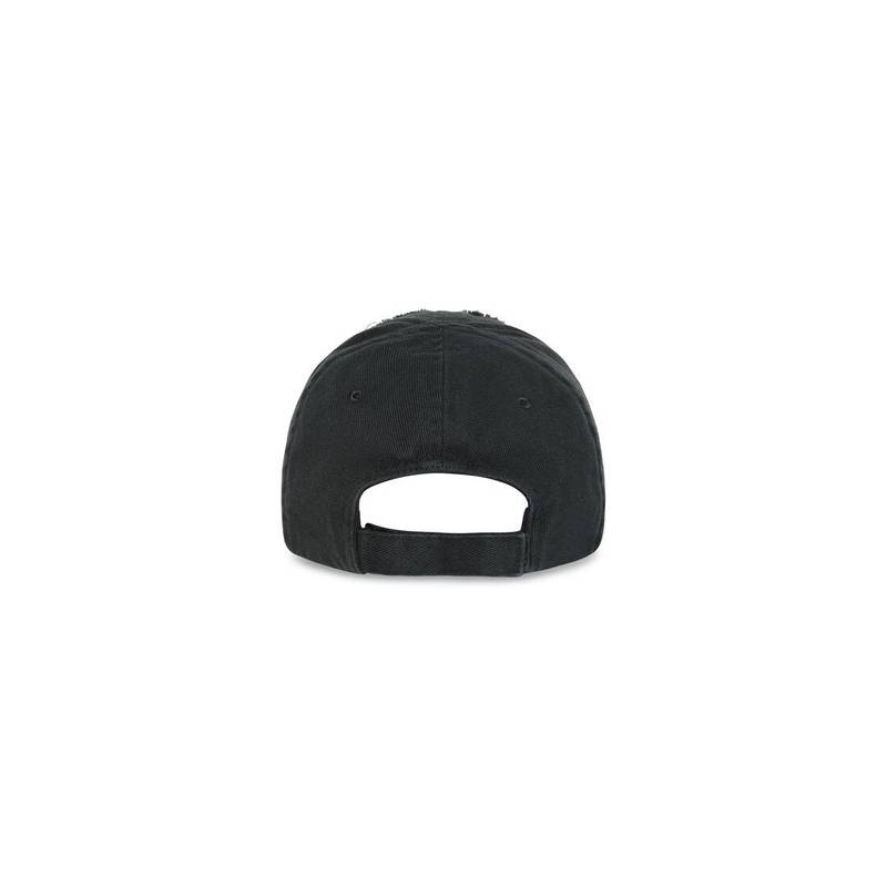 Bb Laser Destroyed Cap in Black 3