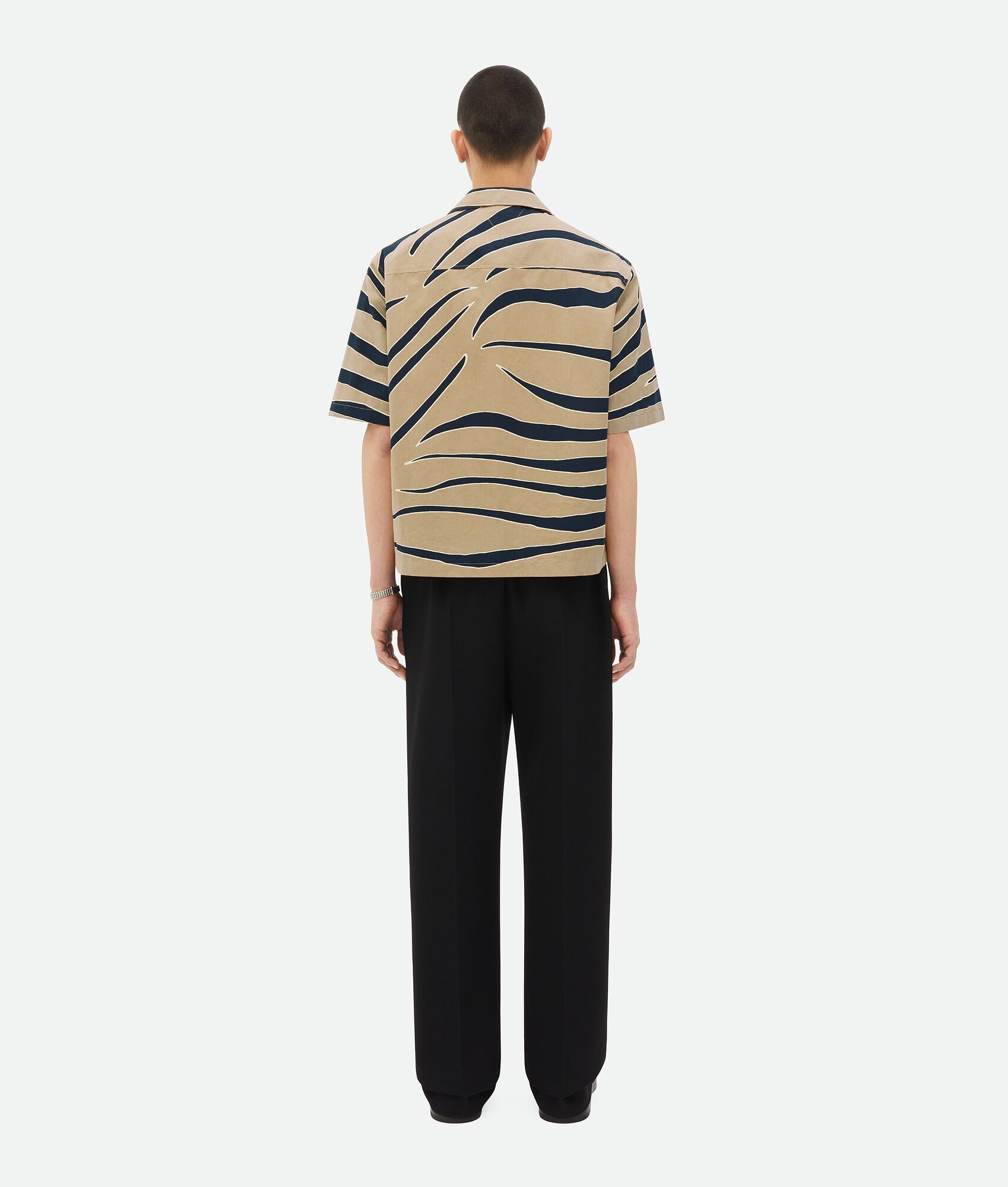 Animal Print Cotton And Linen Shirt - 3