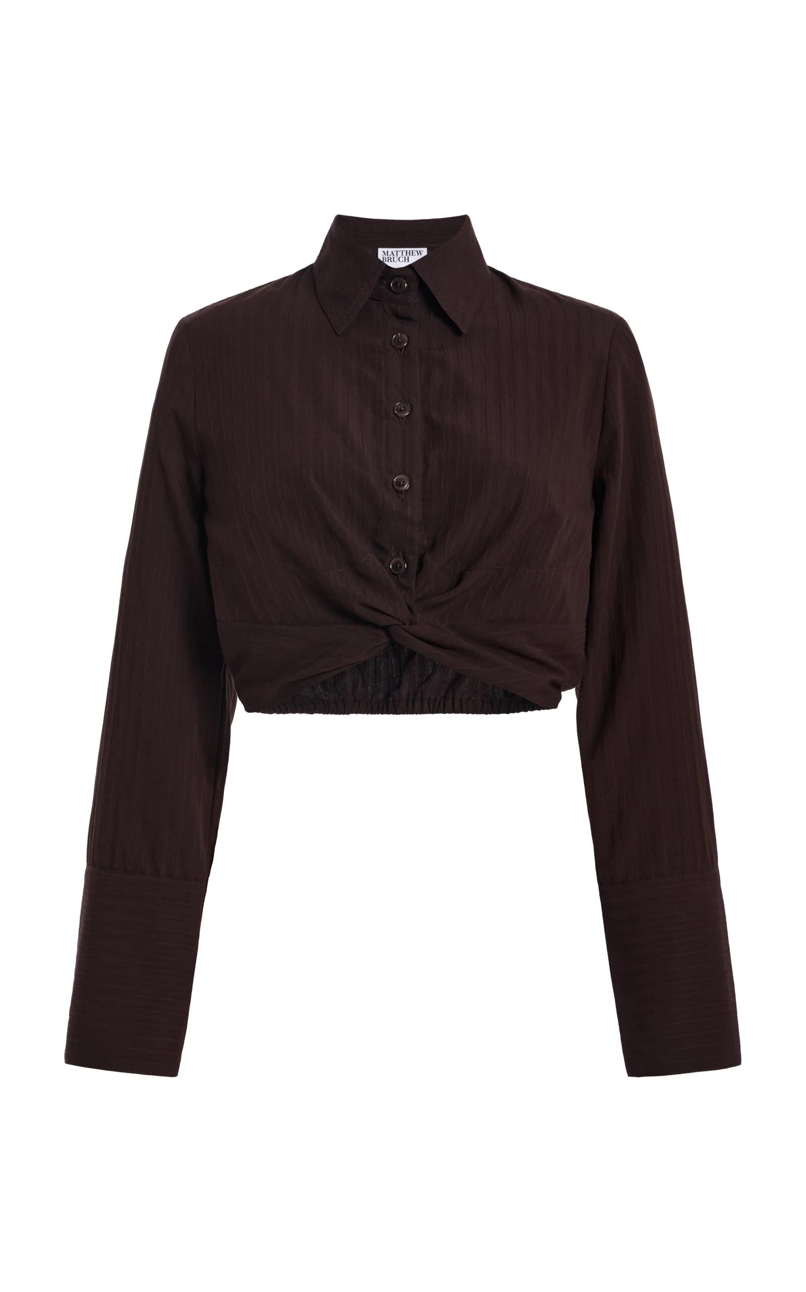 Twist Stripe Button Up - 1