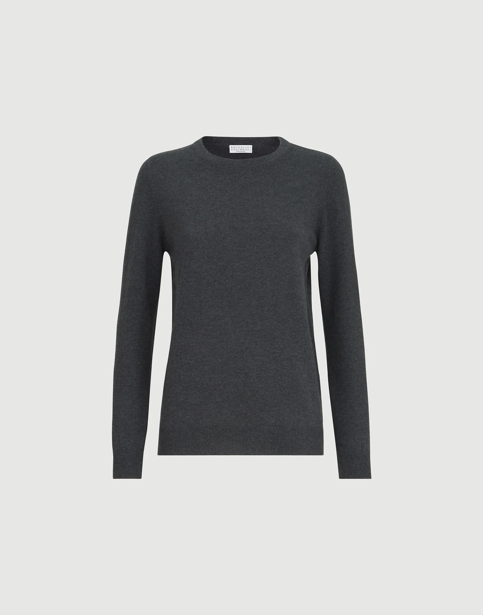Cashmere sweater with monili - 1