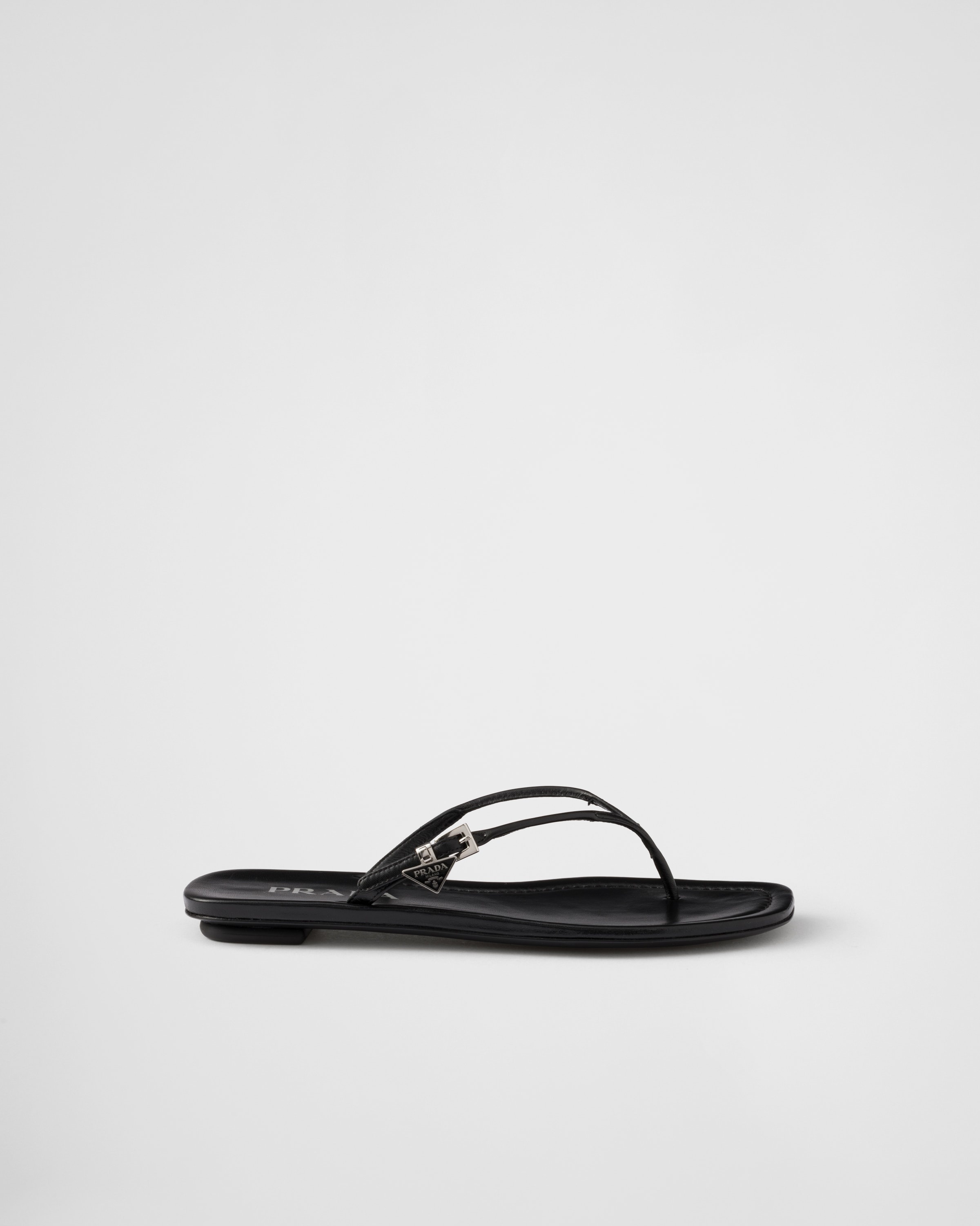 Leather thong sandals - 2