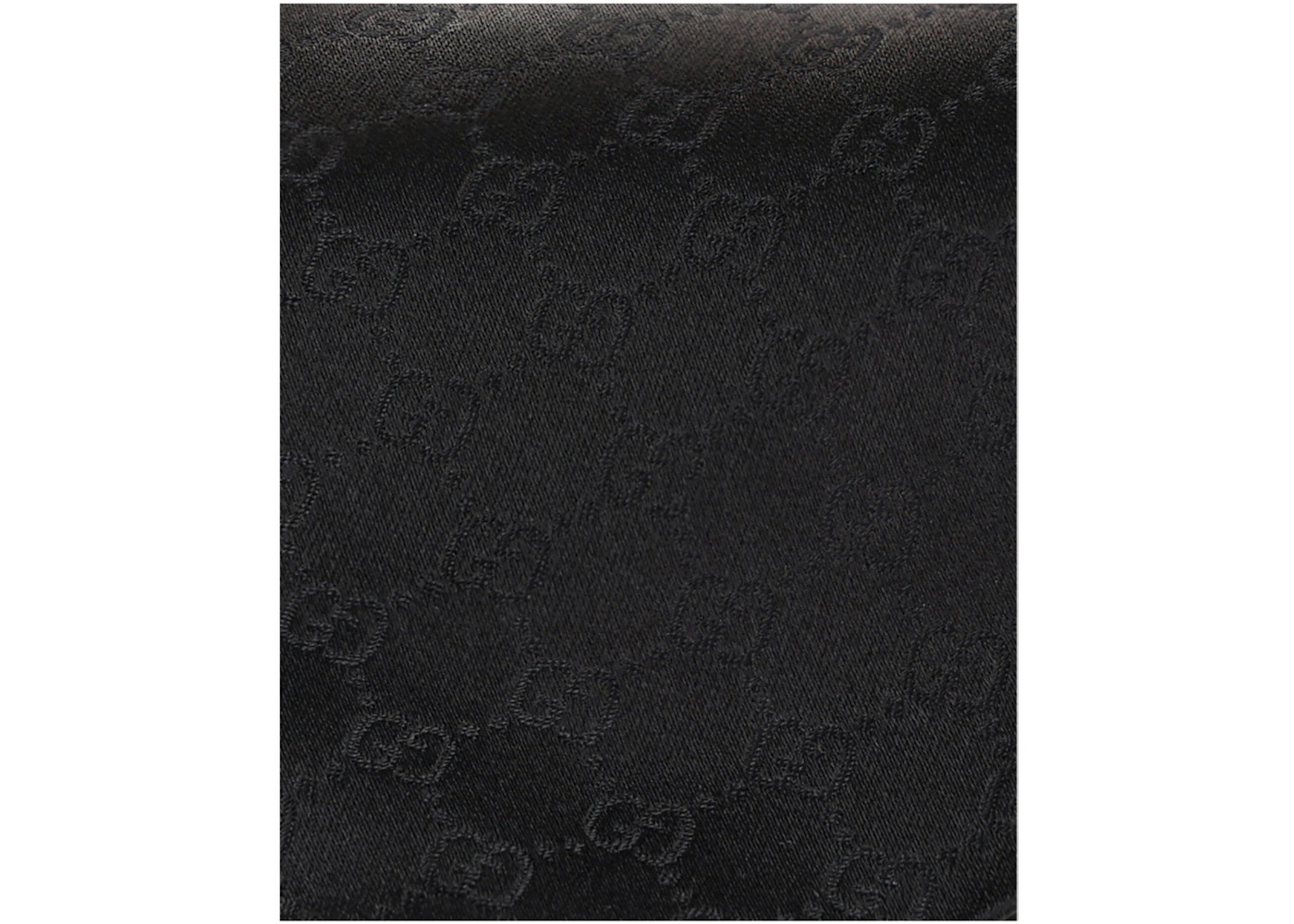 Gucci GG Supreme Silk Tie Black - 3