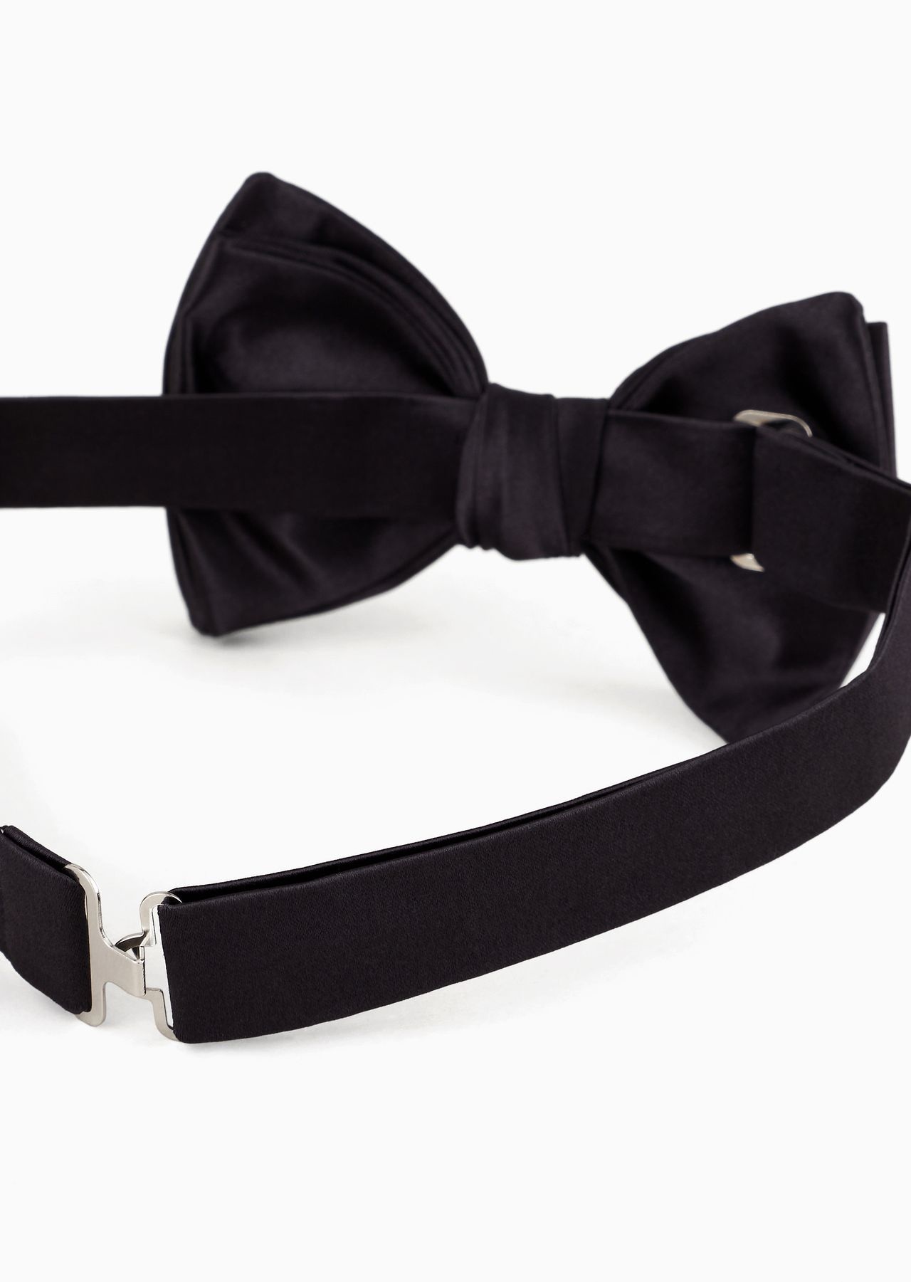 Pure silk knotted bow tie - 2