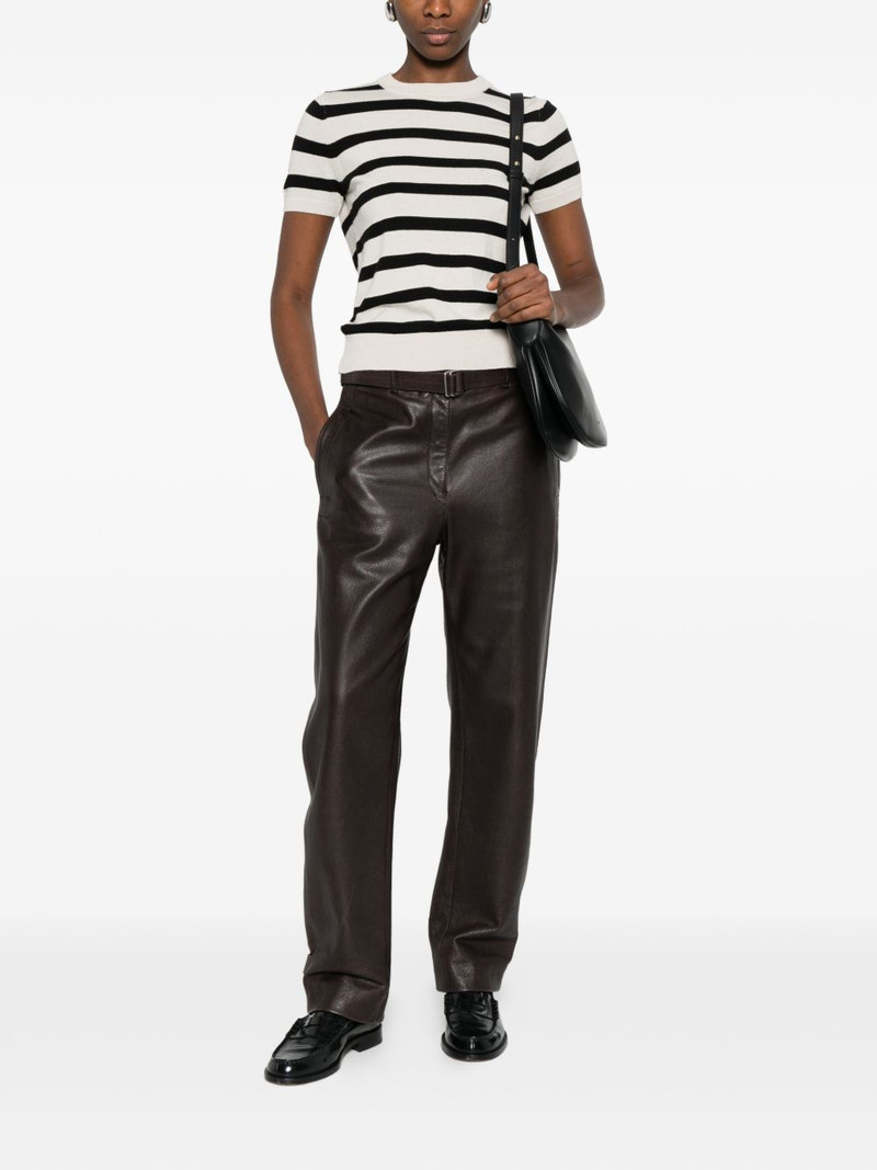 'S Max Mara striped short-sleeve sweater outlook