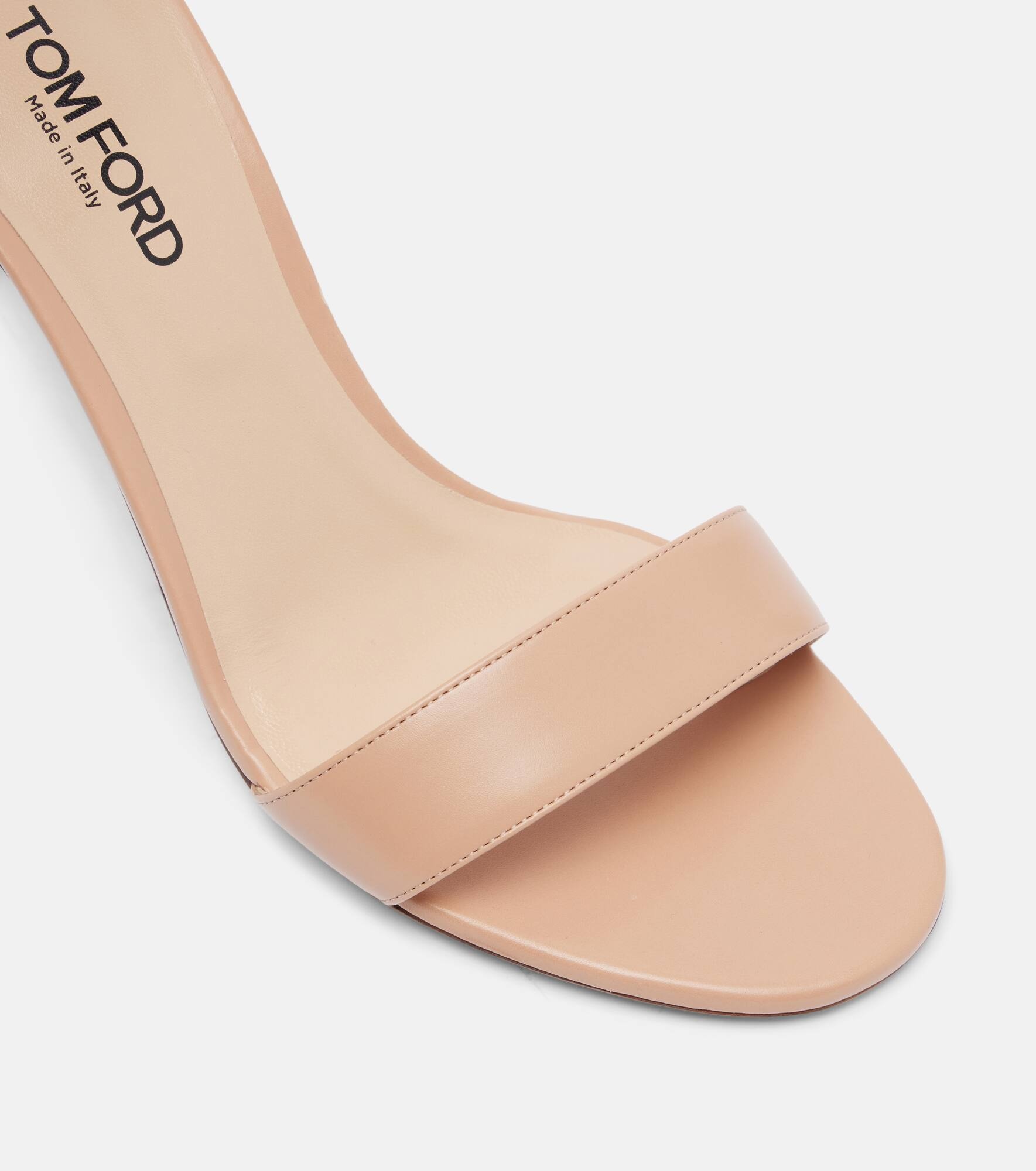 Padlock leather sandals - 5
