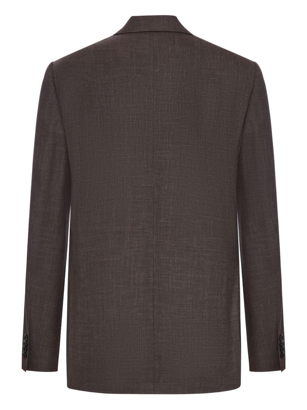 textured two-button blazer - 2