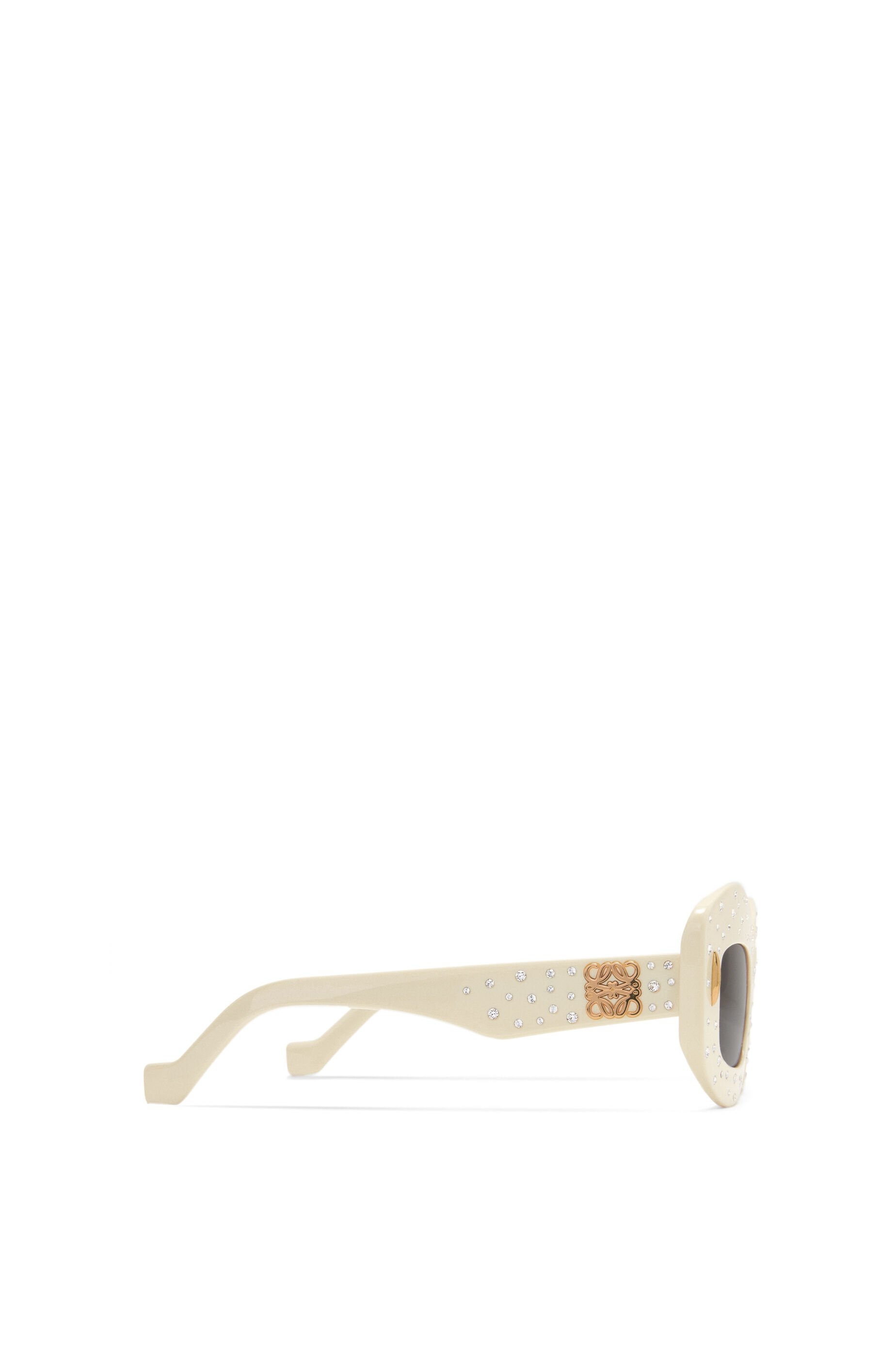 Smooth Pavé Screen sunglasses in acetate - 3