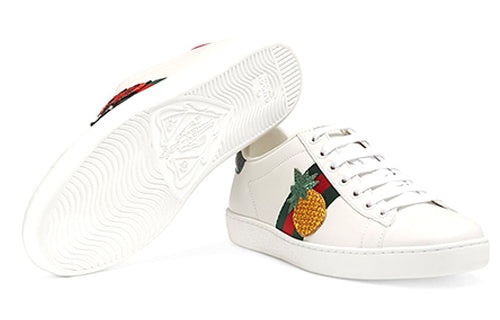 (WMNS) Gucci Ace 'Pineapple' 431920-A38G0-9064 - 3
