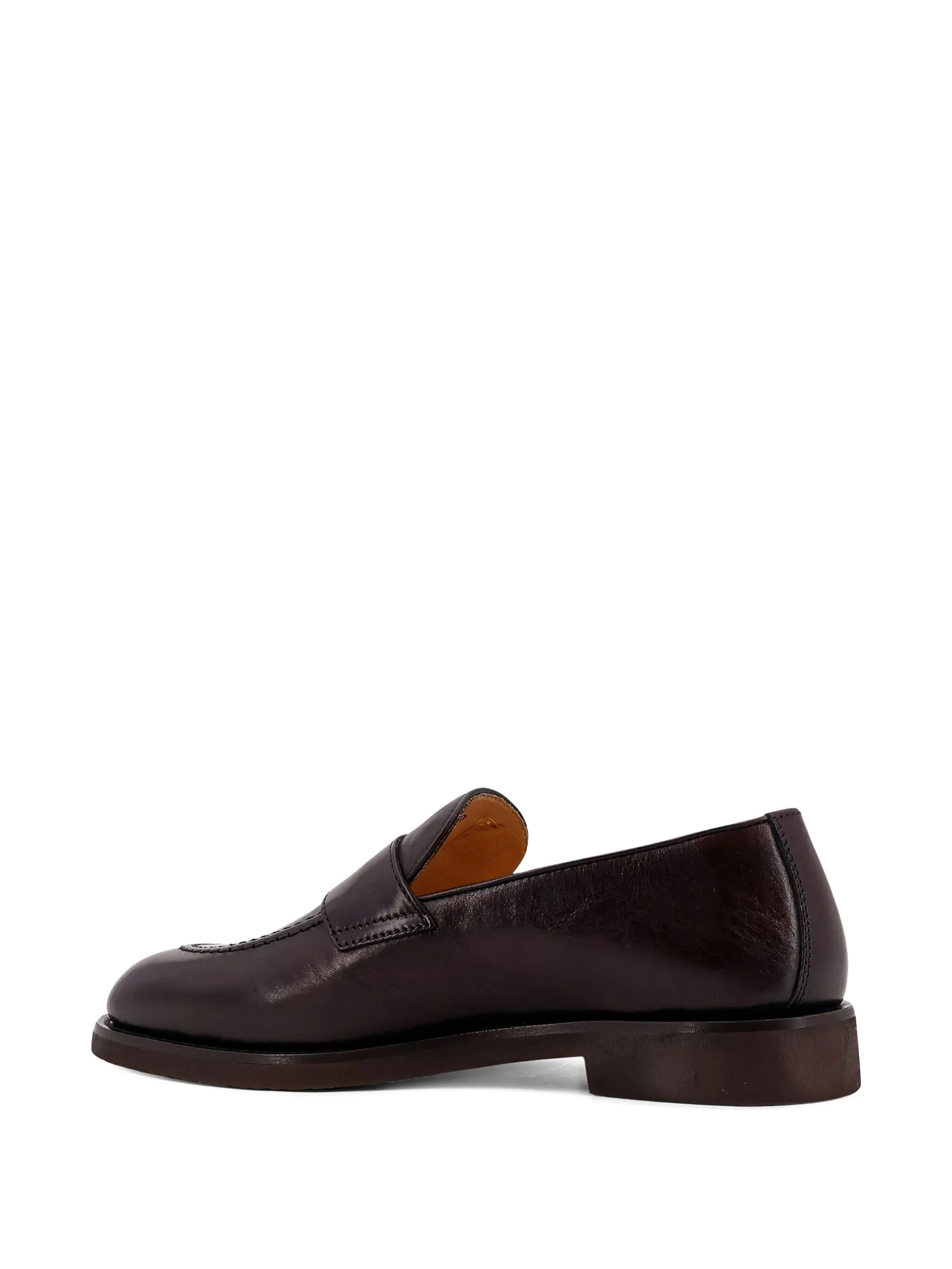 PENNY LEATHER LOAFERS - 4