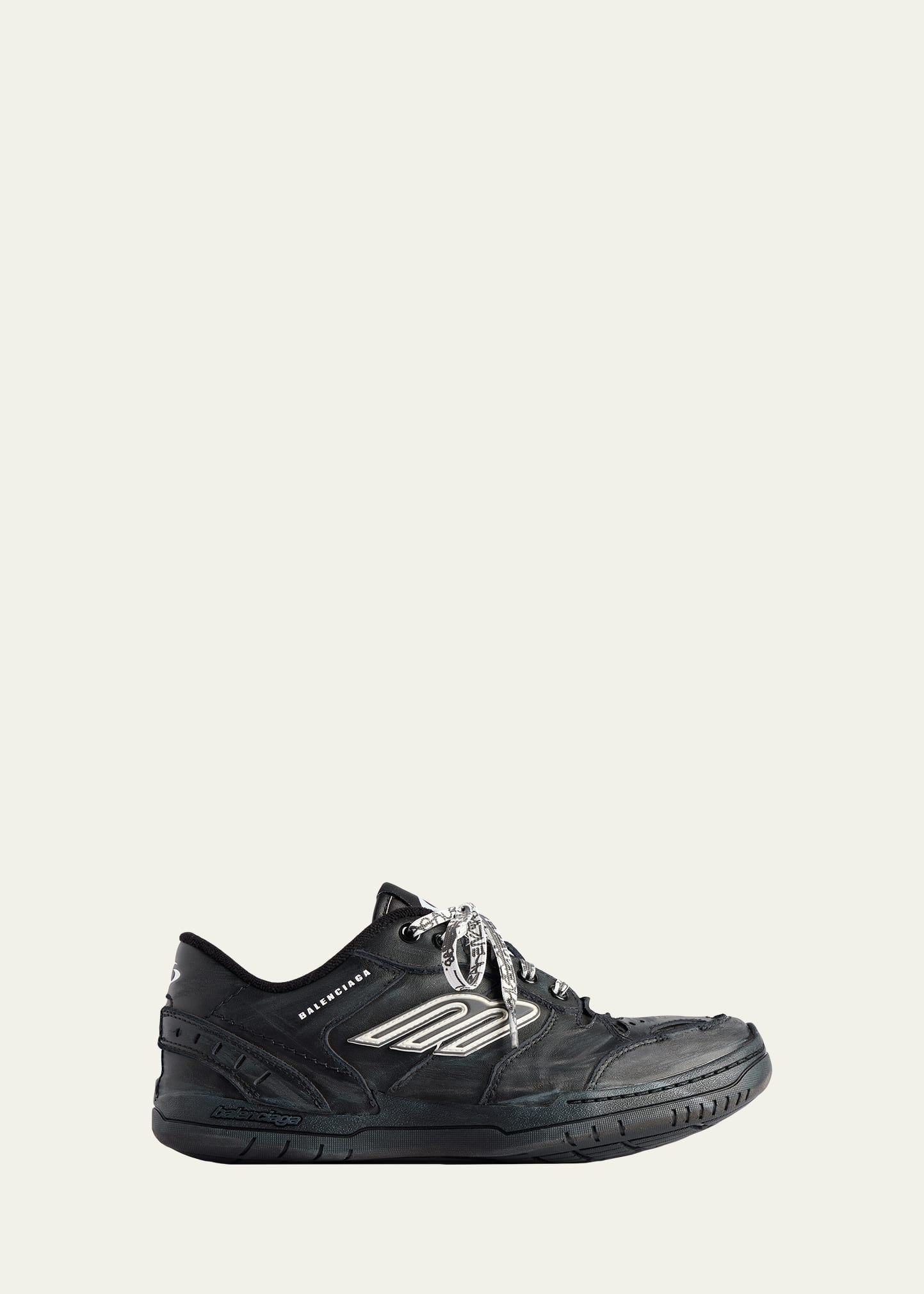 Men's The Hamptons Leather and Polyester Sneakers - 1