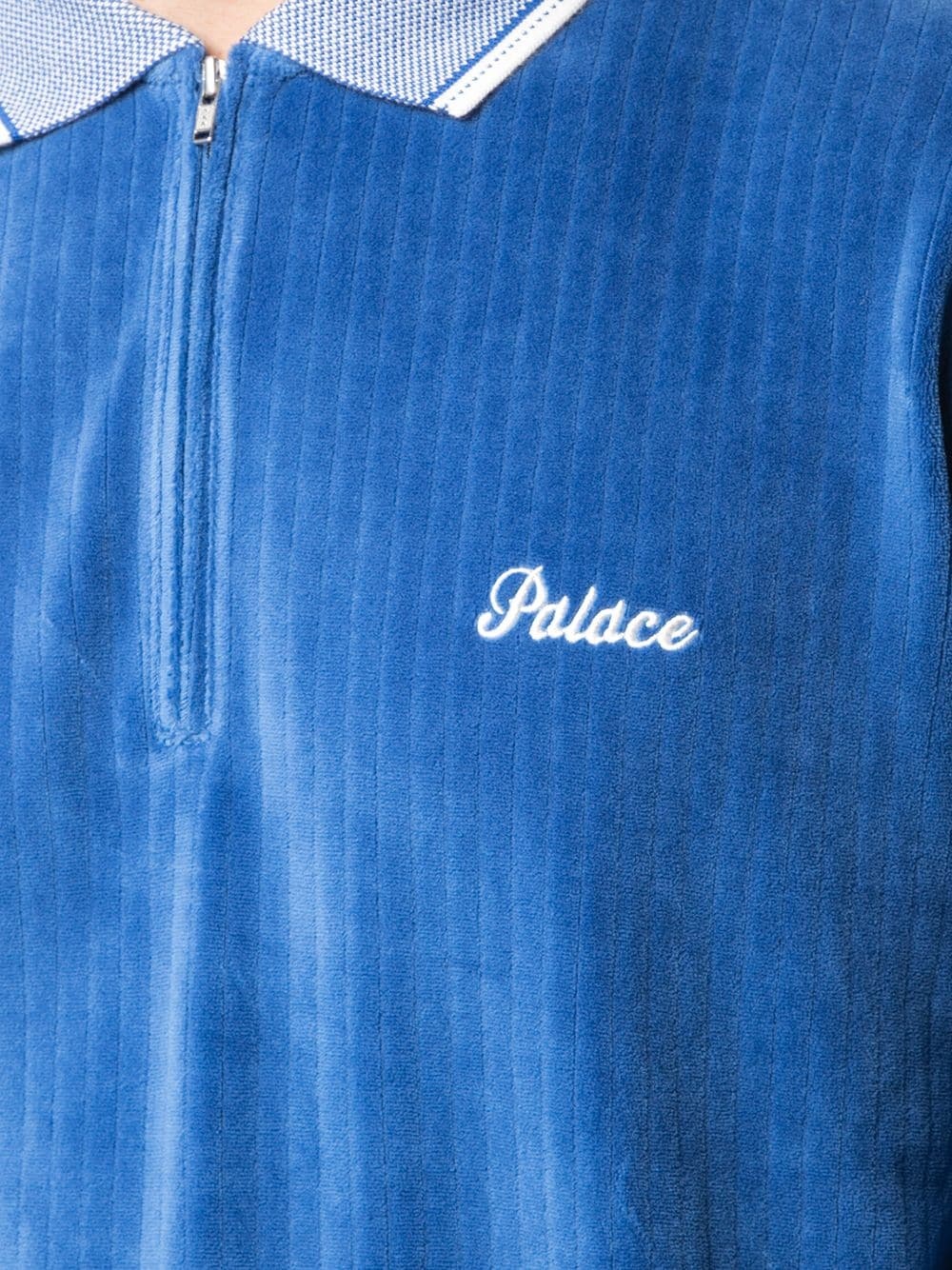 textured track top - 5