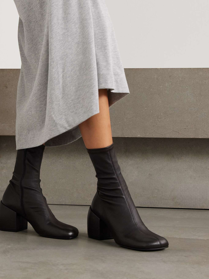 Dries Van Noten Leather ankle boots outlook