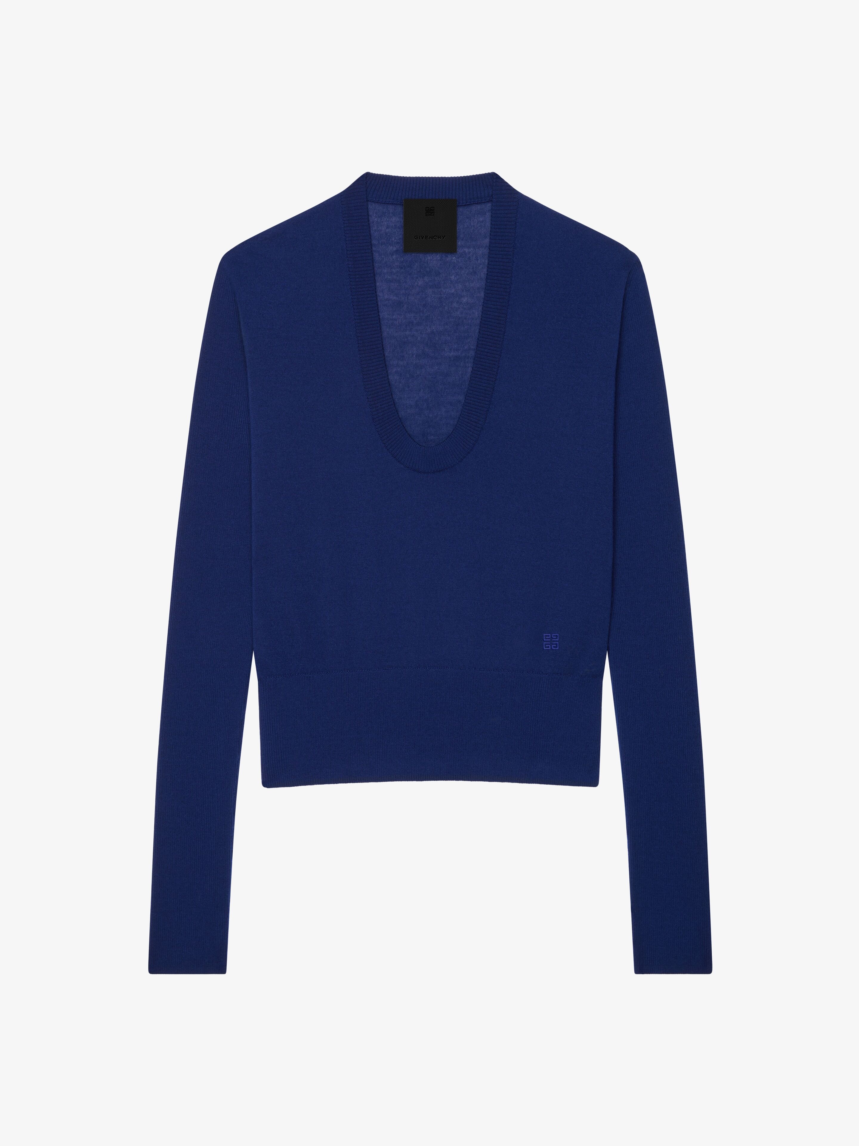 SWEATER SLIM IN CASHMERE AND SILK - 1