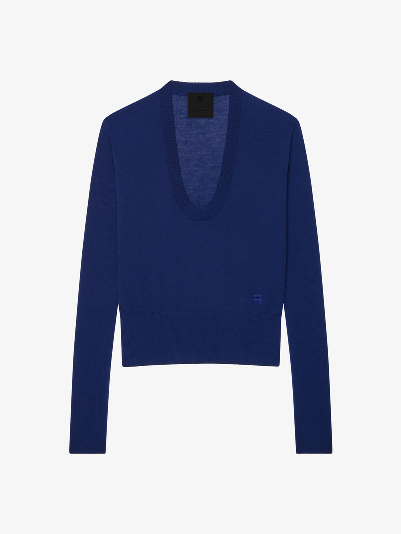SWEATER SLIM IN CASHMERE AND SILK 1