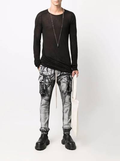 Rick Owens Mastodon cargo trousers outlook