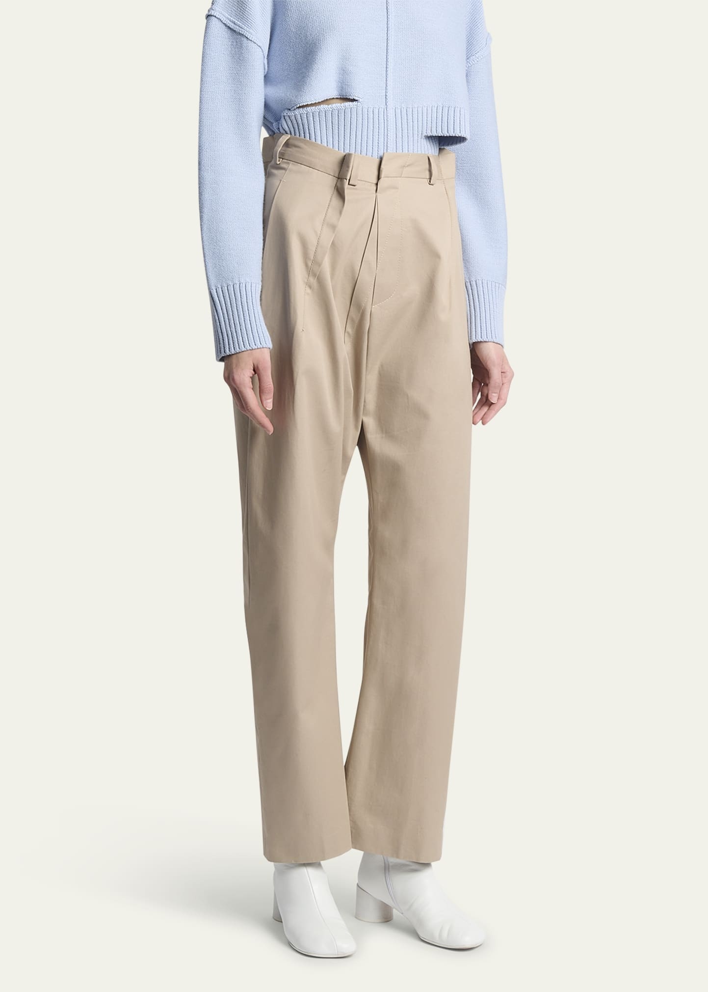 Cotton Twill Pants - 4