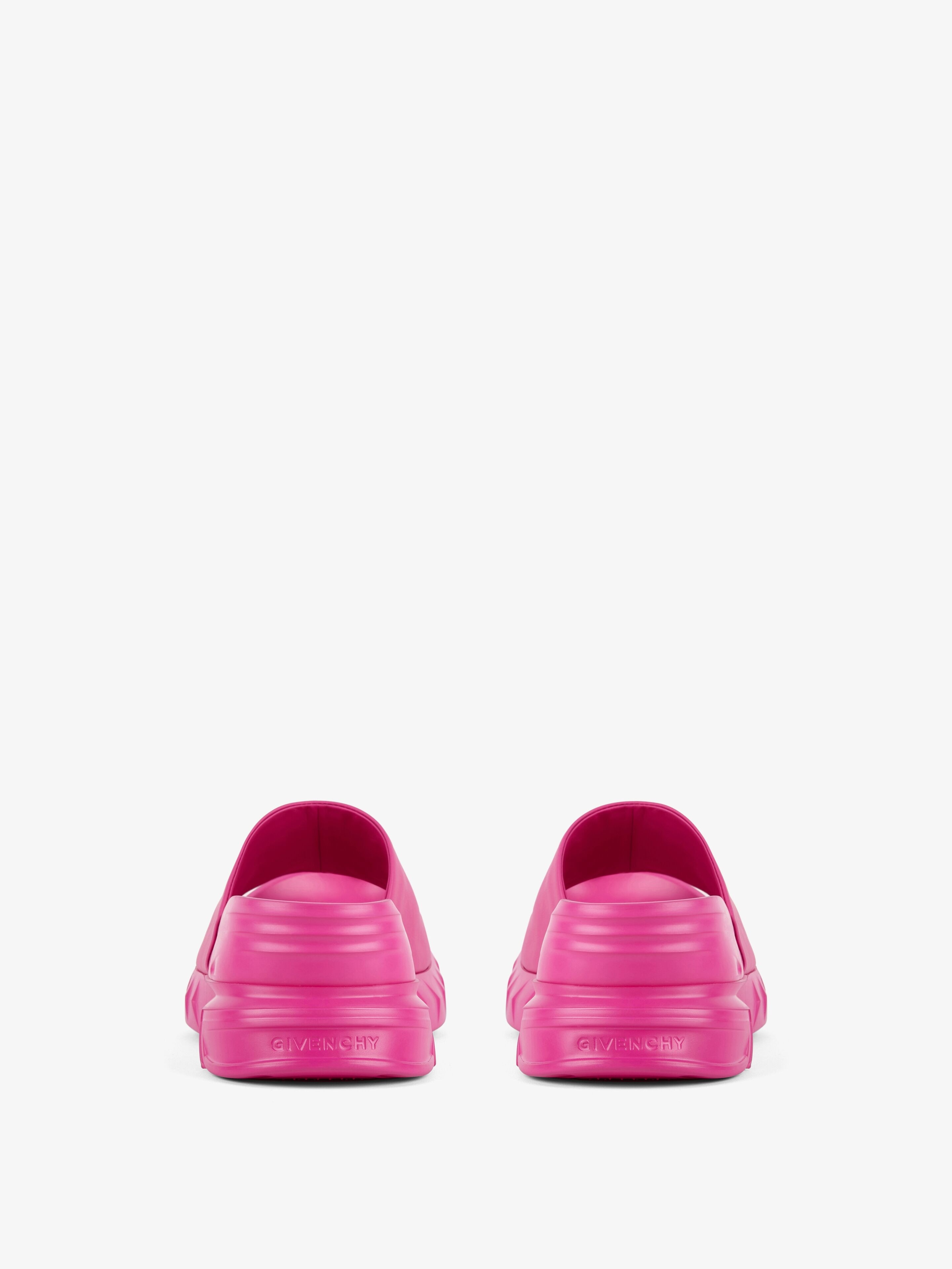 MARSHMALLOW WEDGE SANDALS IN LEATHER - 7