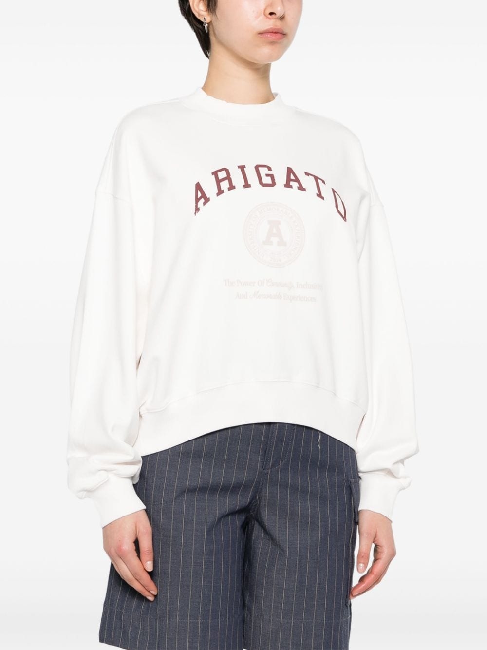 Arigato University organic-cotton sweatshirt - 3