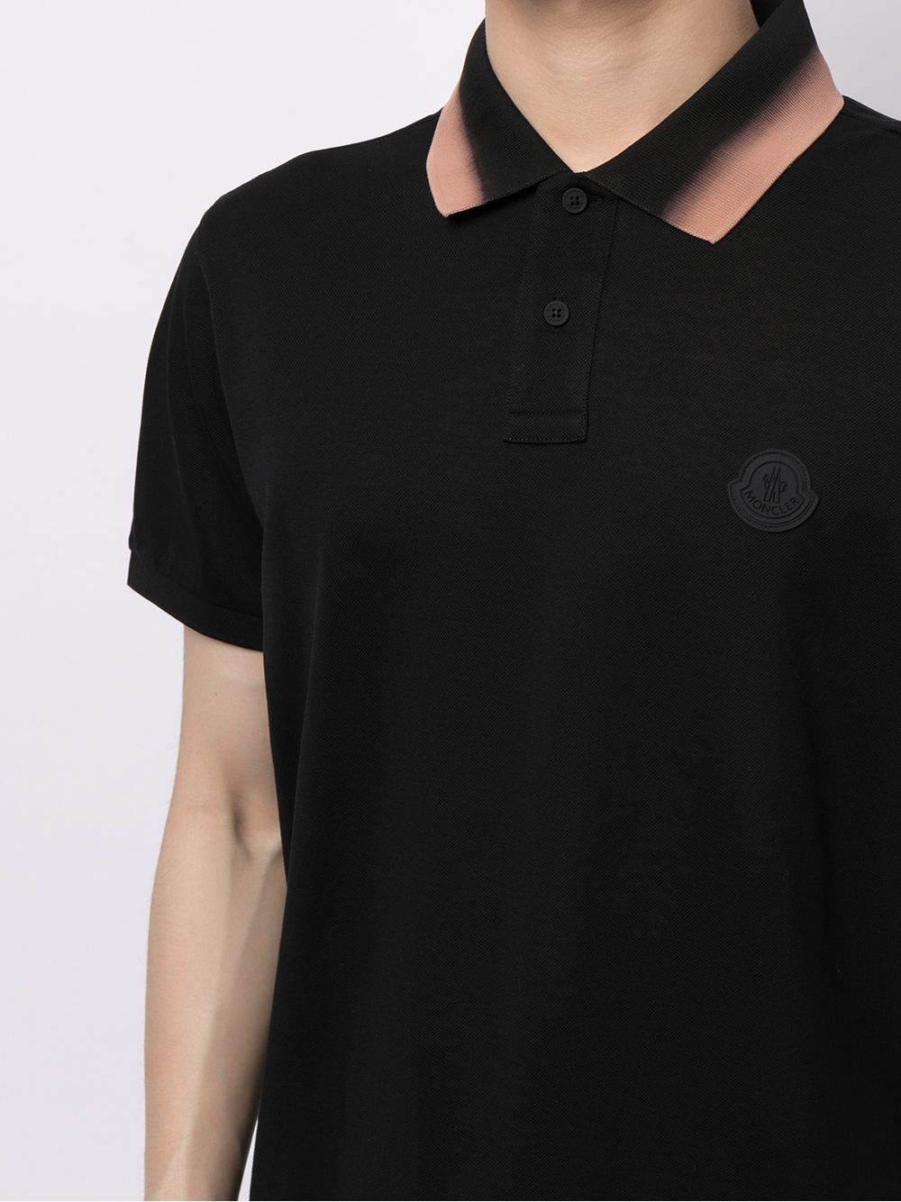 logo-patch polo shirt - 5