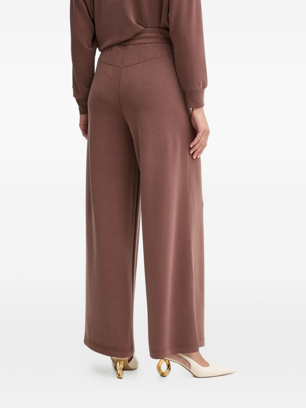 pleated drawstring trousers - 2