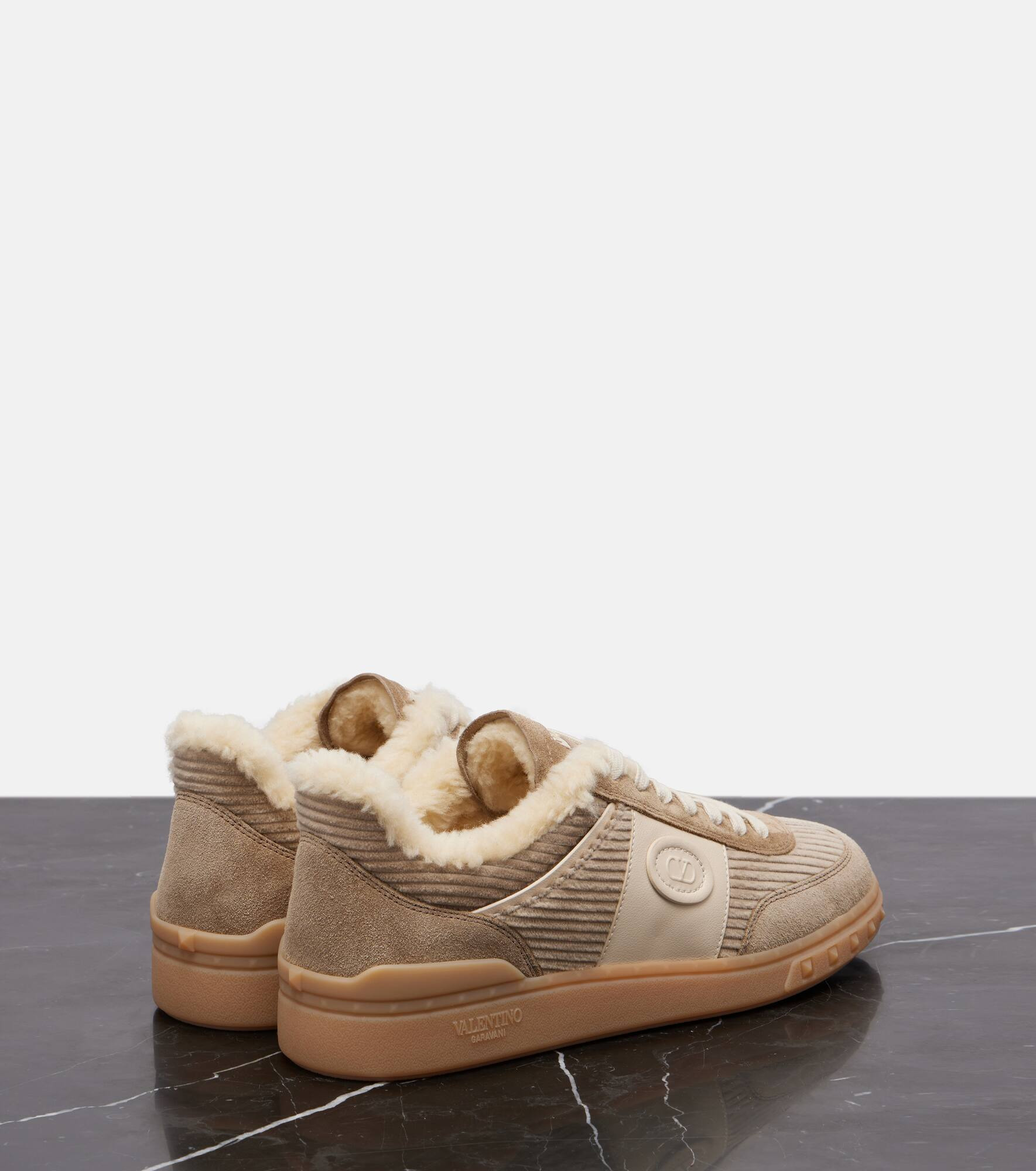 Upvillage suede and corduroy sneakers - 2