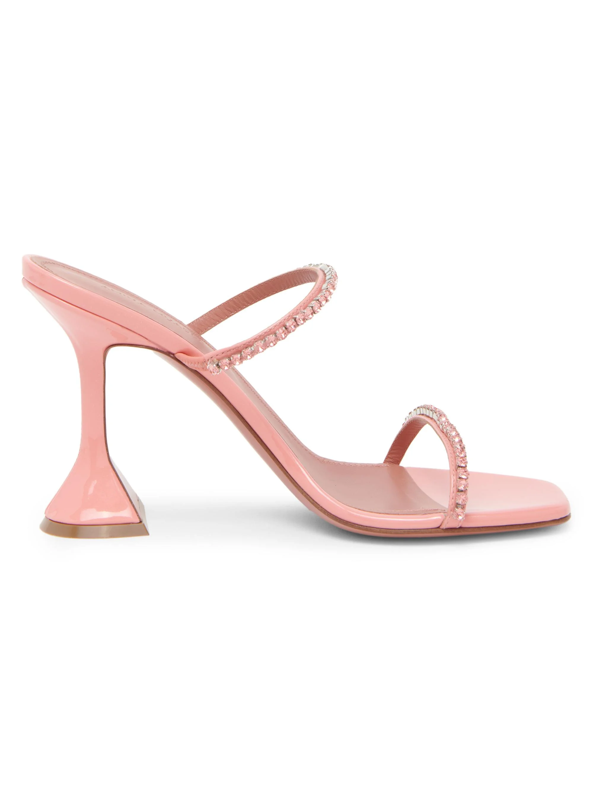 Women's Gilda 85MM Patent Leather Sandals - Champagne - 1