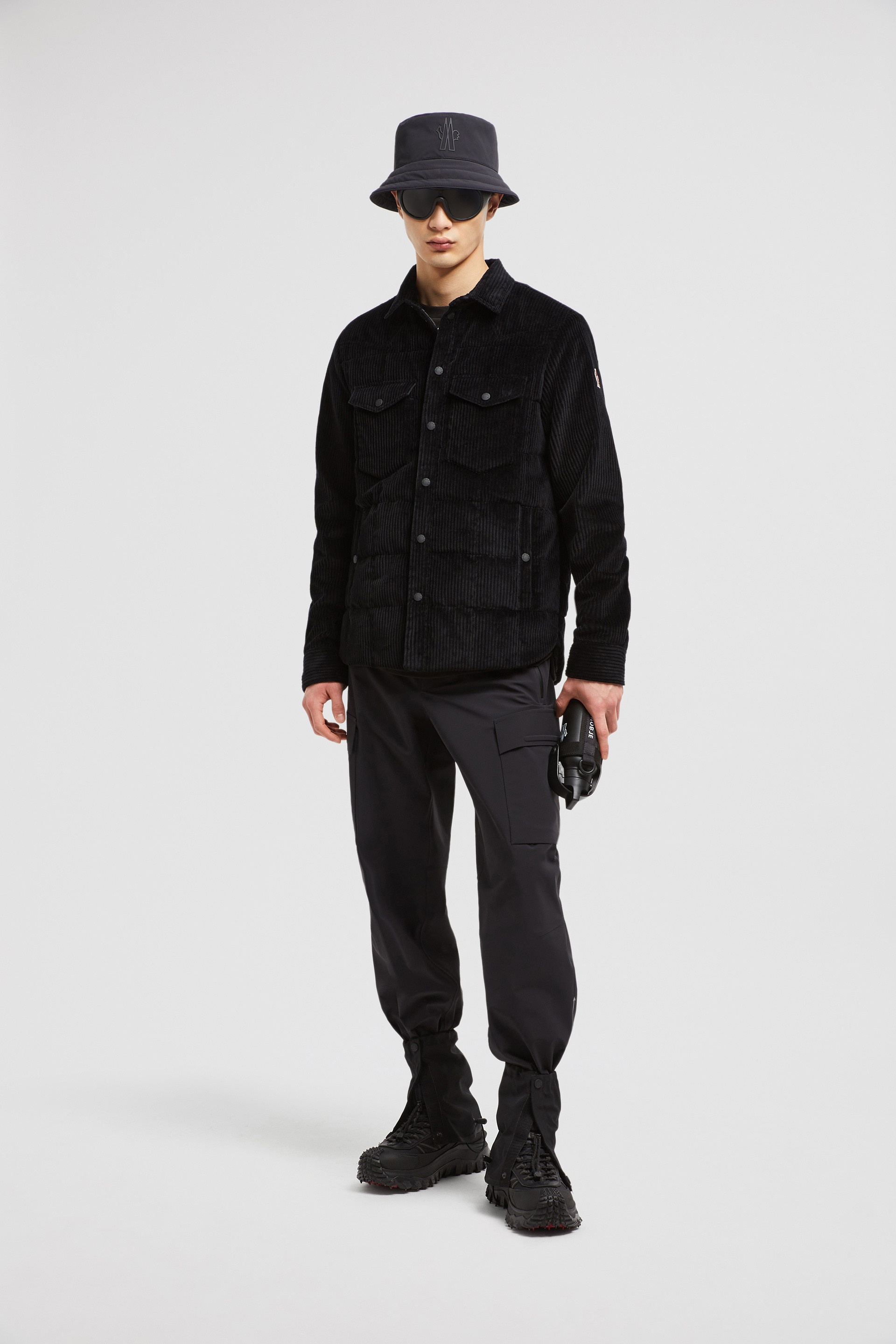 Gelt Corduroy Down Shirt Jacket - 2