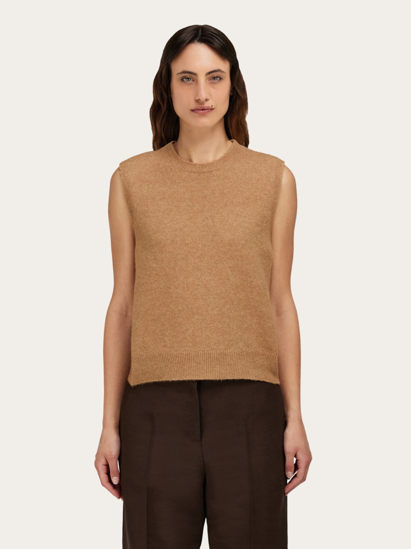 FERRAGAMO Sleeveless gilet outlook