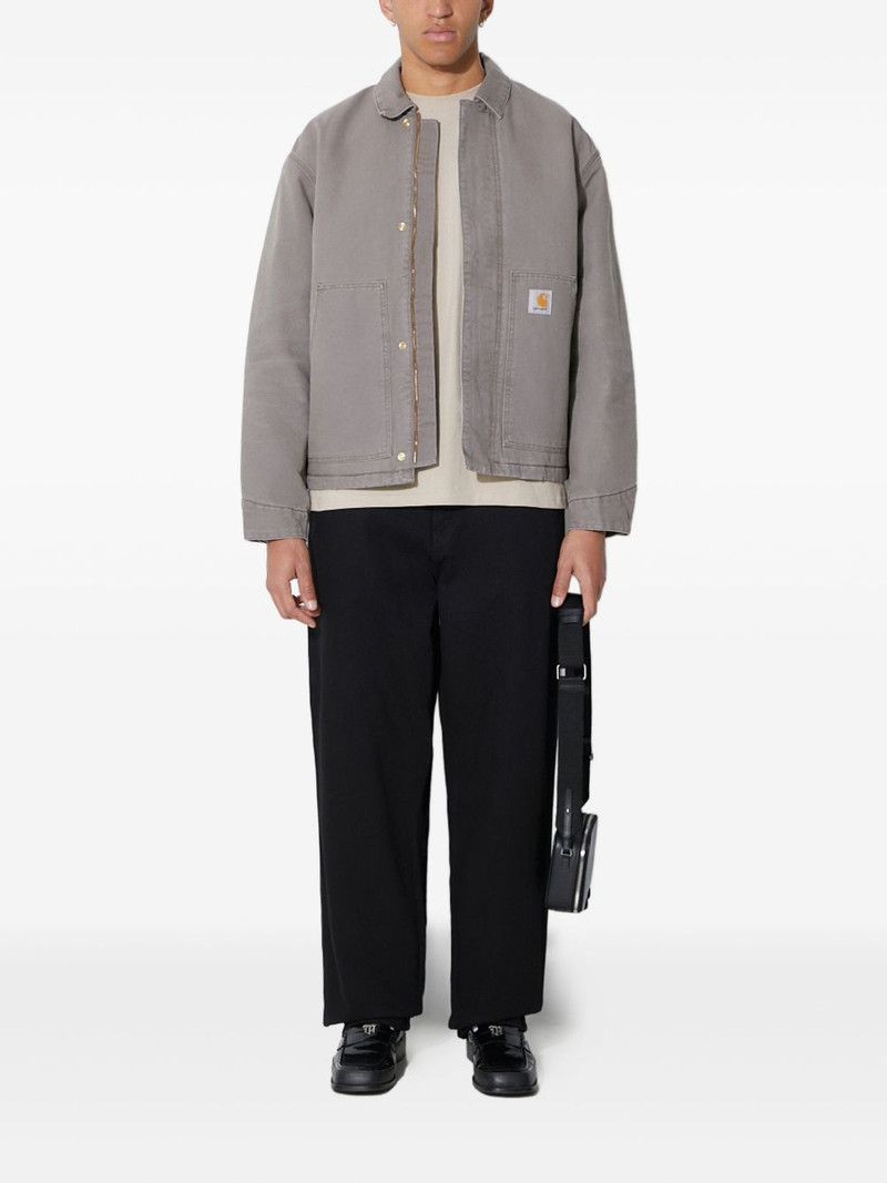 Carhartt Single Knee logo-patch trousers outlook