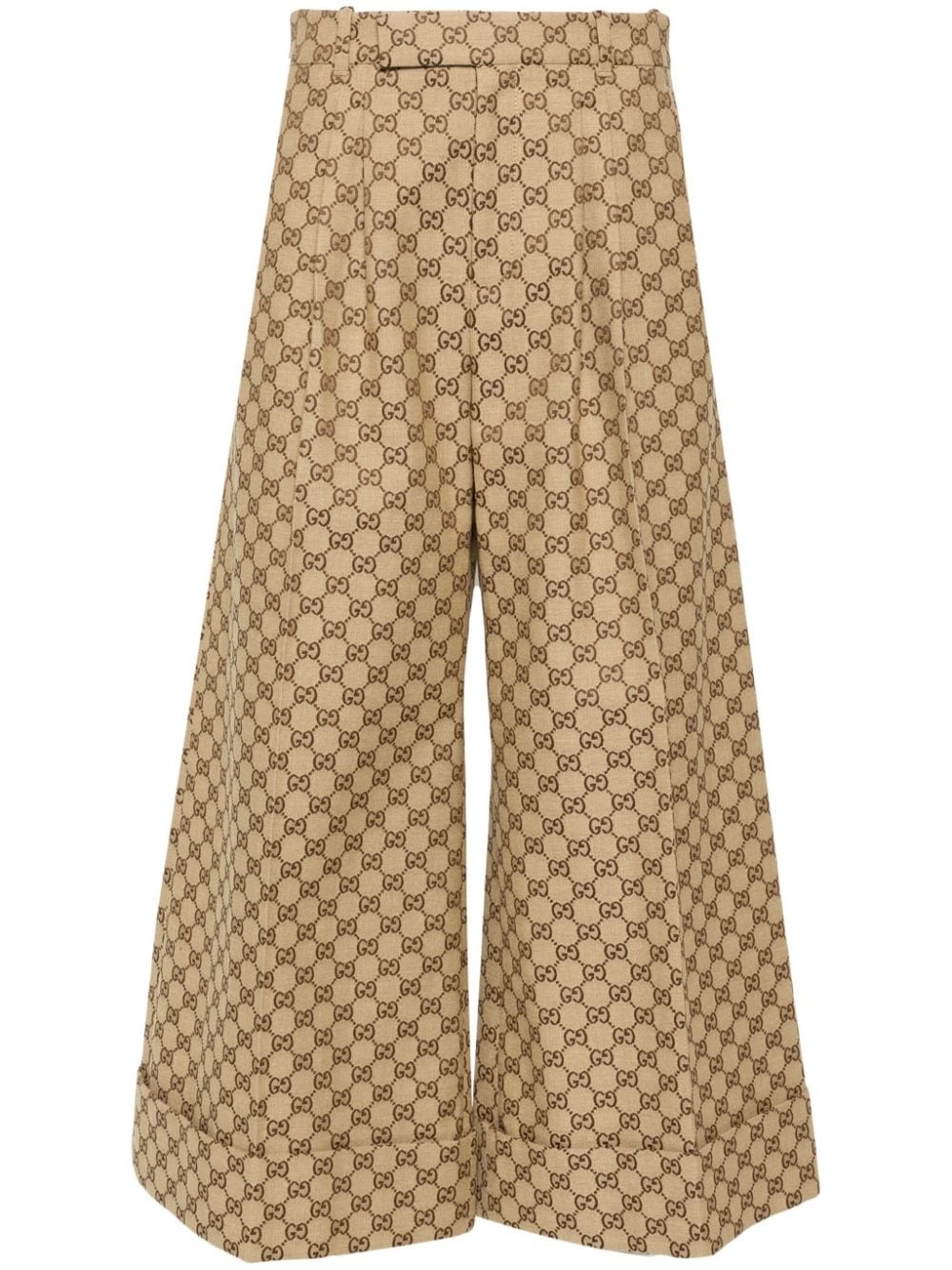 GG canvas trousers - 1