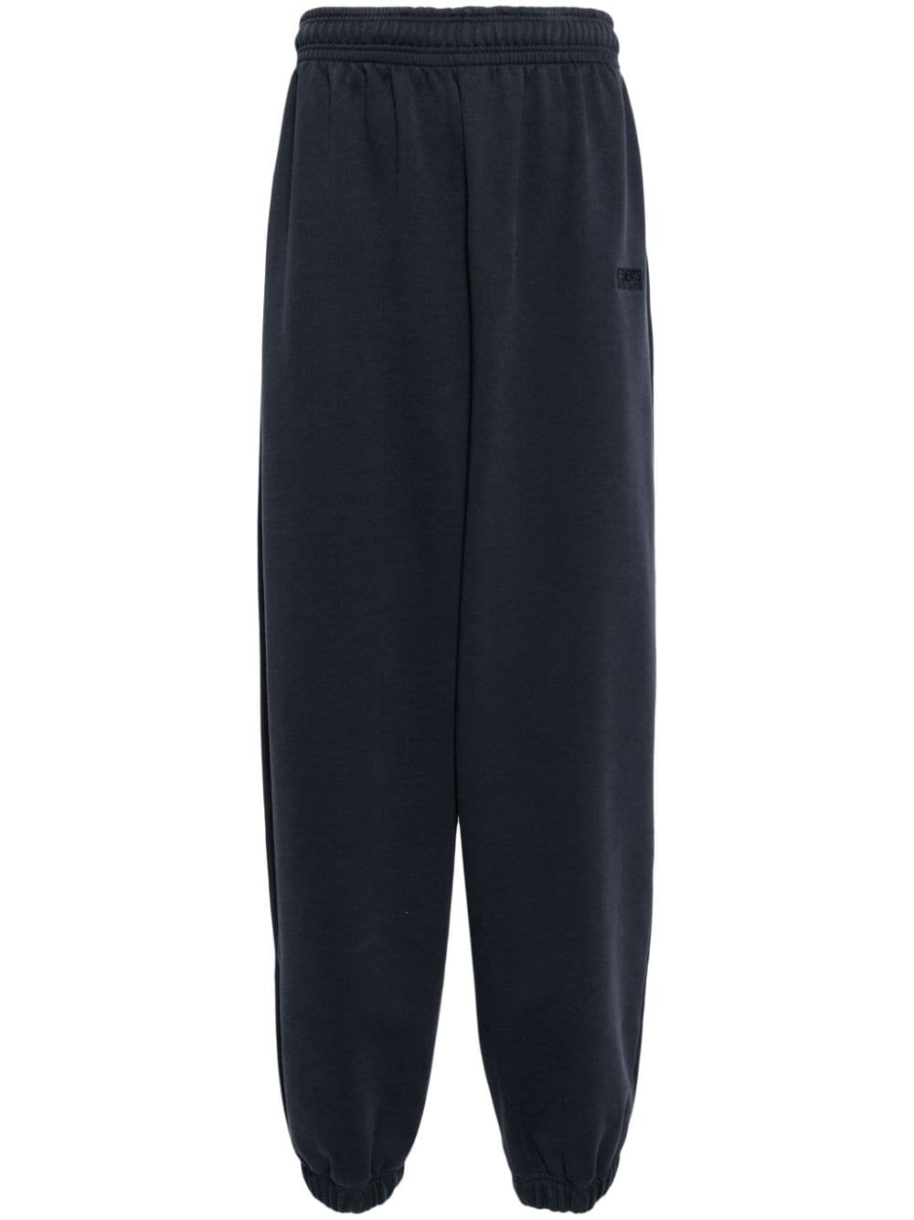 logo-embroidered track pants - 1