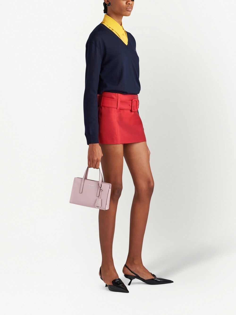 Re-Edition 1995 brushed-leather mini handbag - 2