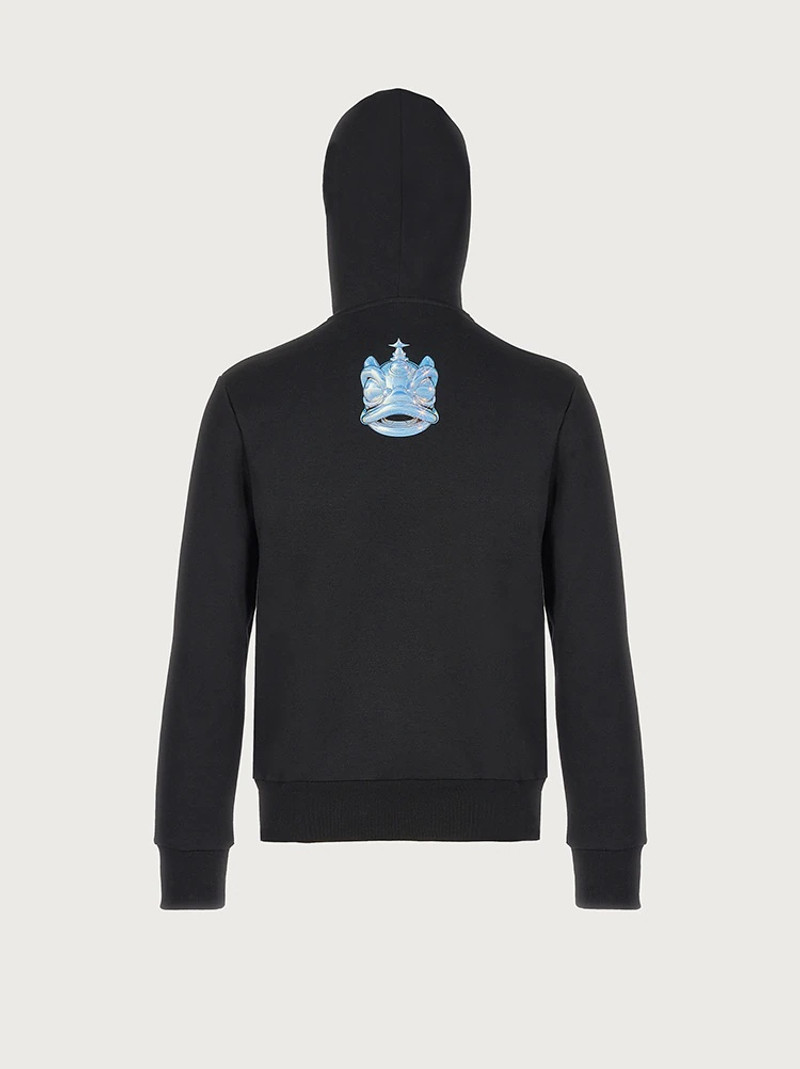 LIMITED EDITION FERRAGAMO X SHXPIR HOODED SWEATSHIRT 5