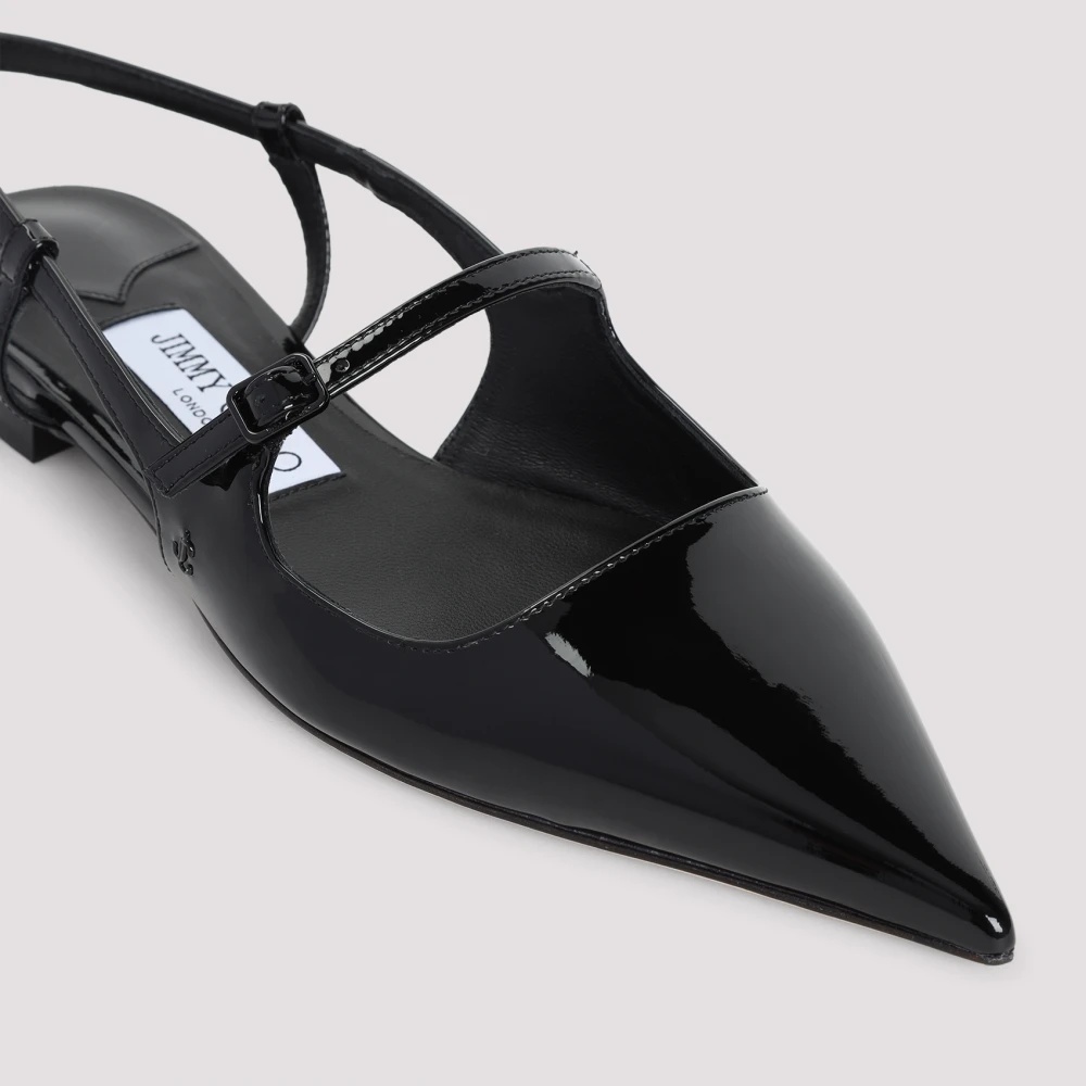 JIMMY CHOO BLACK FLAT SHOES FOR WOMEN | miinto | REVERSIBLE